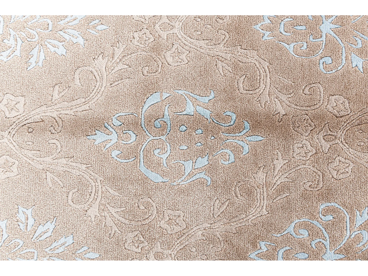 Tapis de laine 130x193 brun Darya