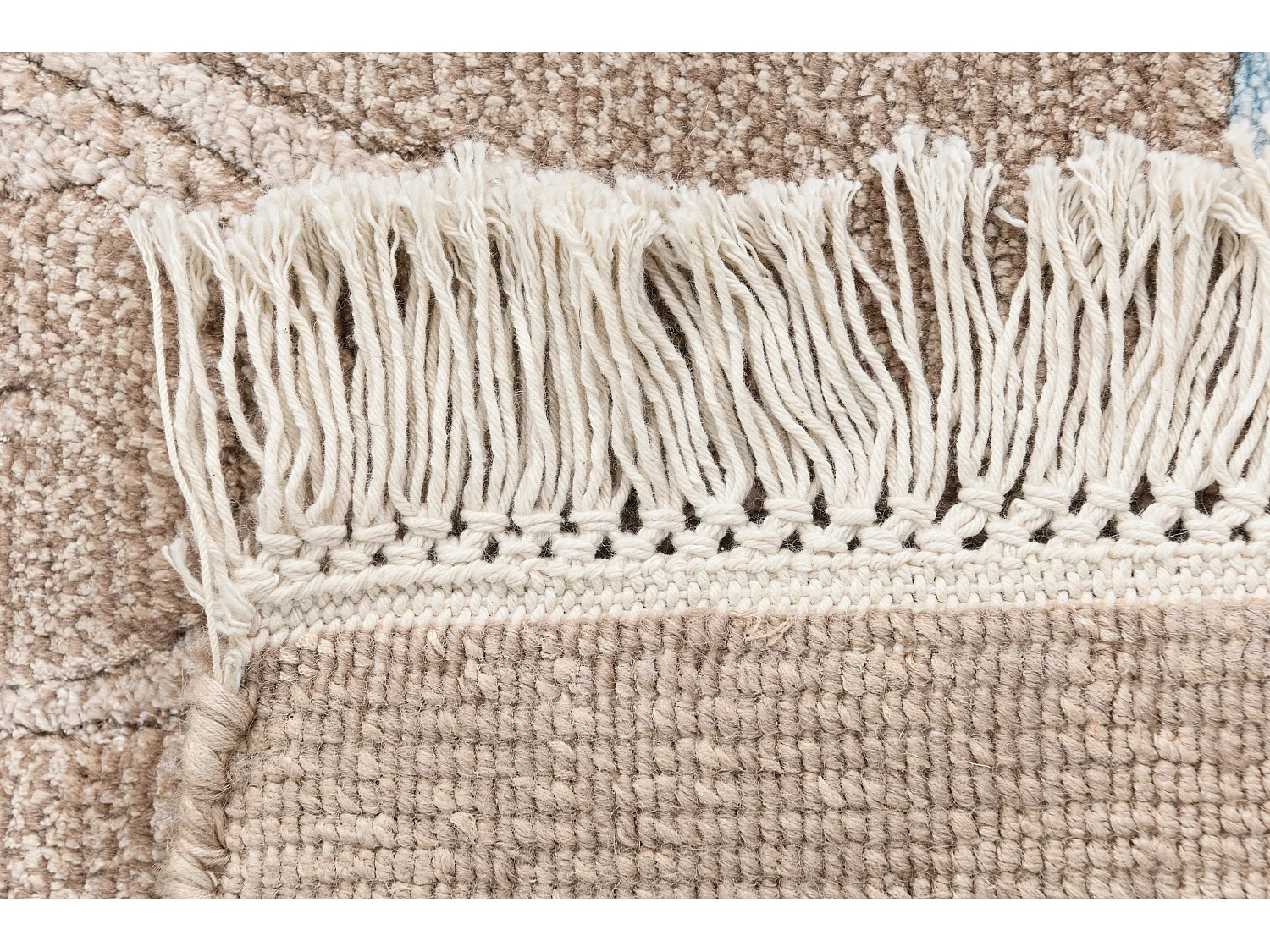 Tapis de laine 130x193 brun Darya