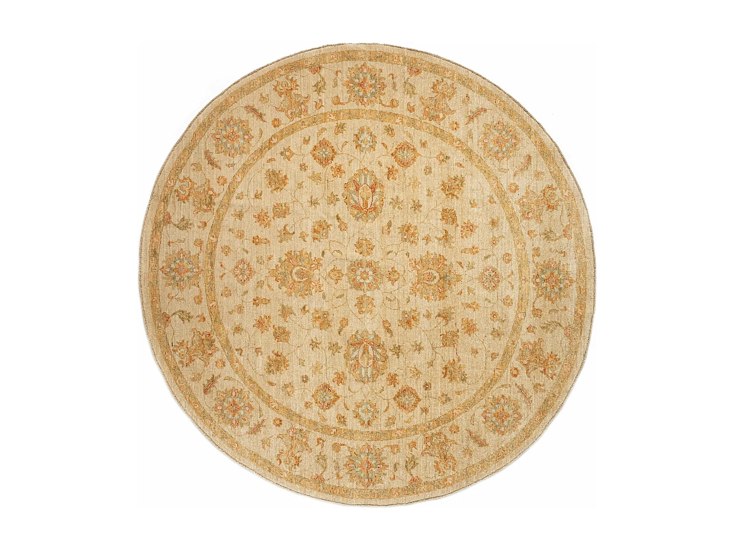 Tapis de laine 202x206 beige Kaizar