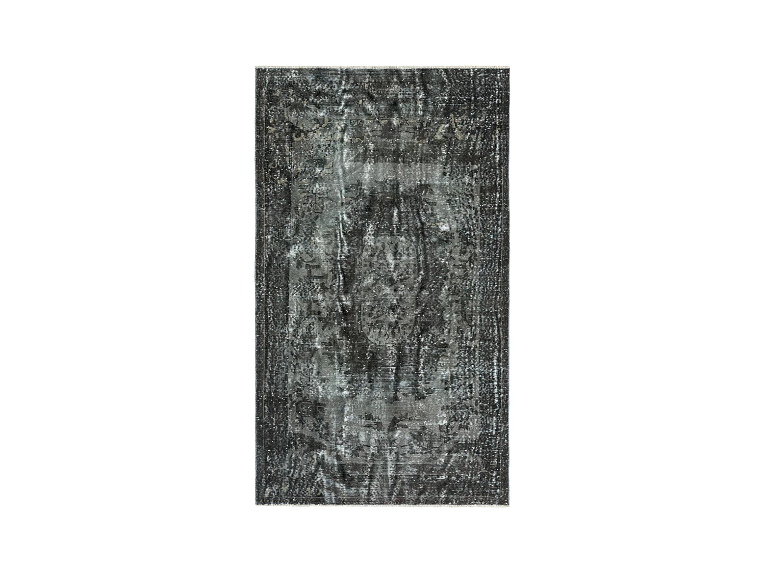 Tapis de laine 122x211 gris Ultra Vintage