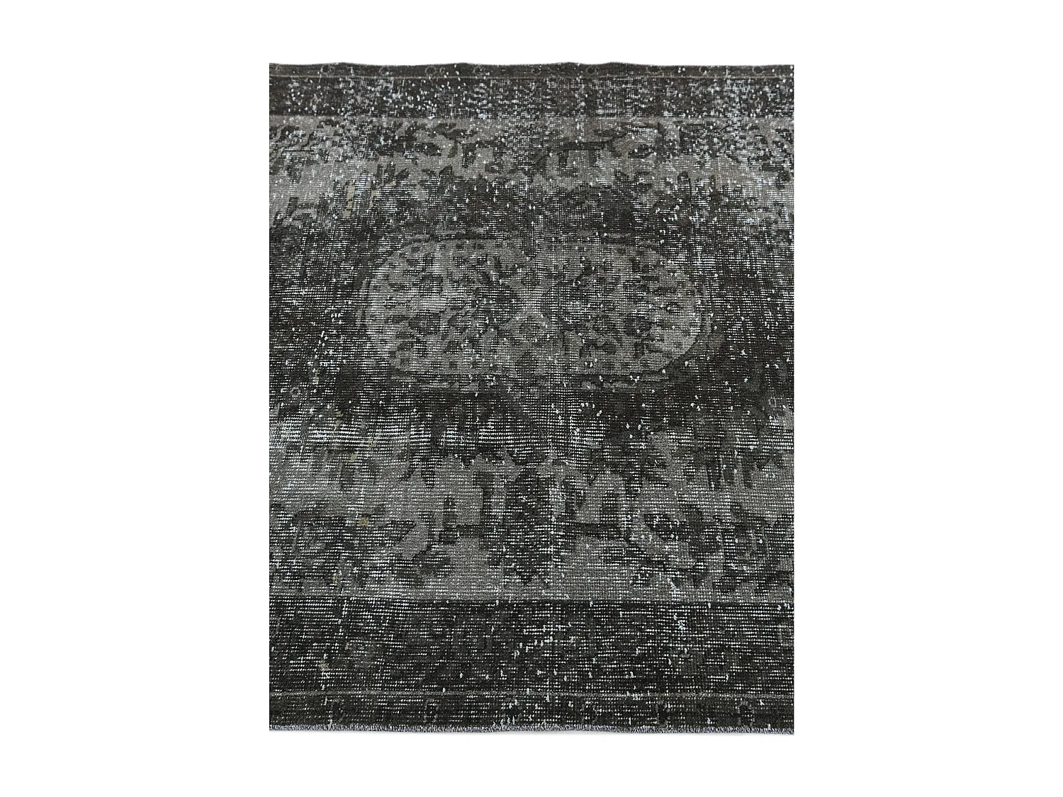 Tapis de laine 122x211 gris Ultra Vintage