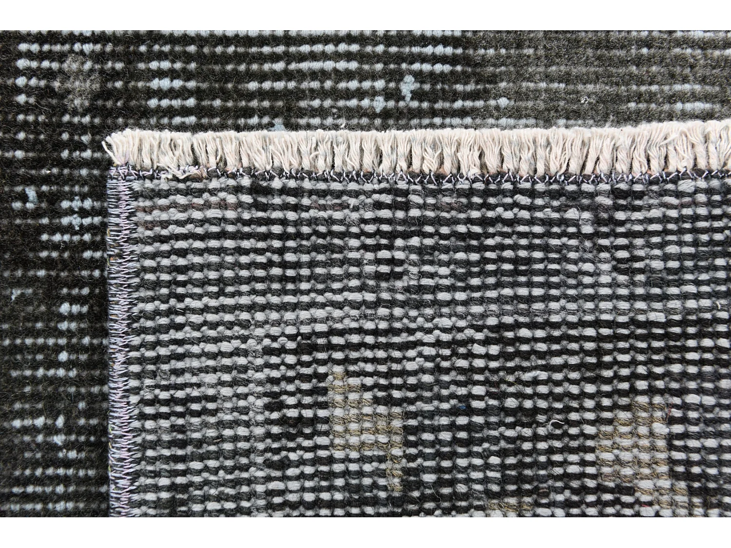 Tapis de laine 122x211 gris Ultra Vintage