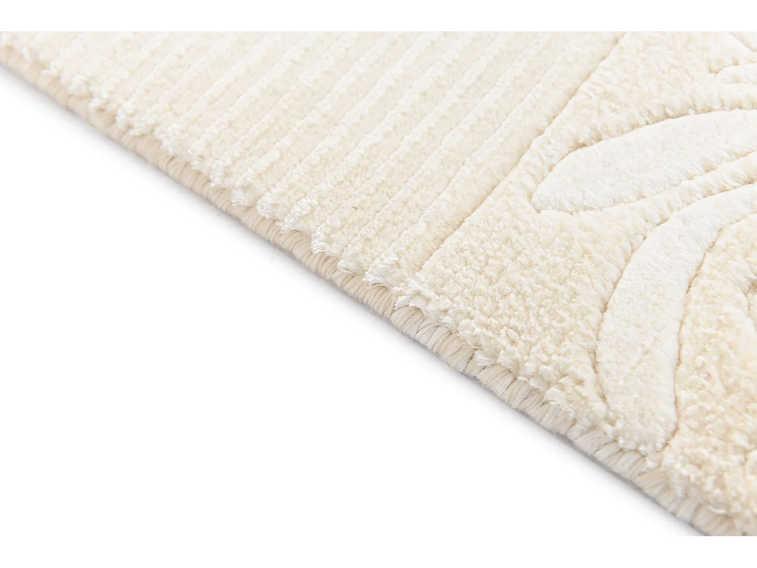 Läufer-Wollteppich 79x300 Beige Darya