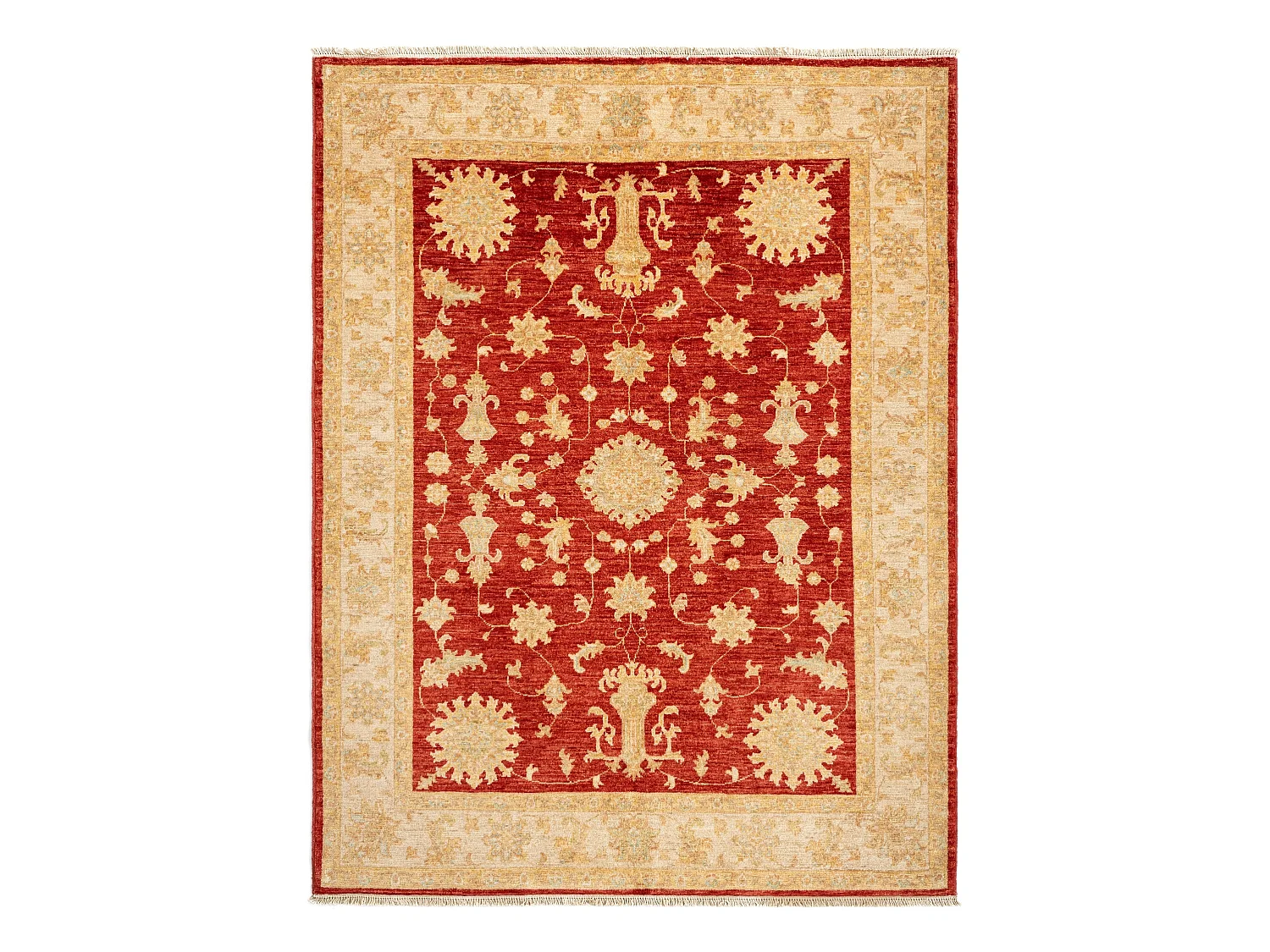 Tapis de laine 150x197 rouge Kaizar