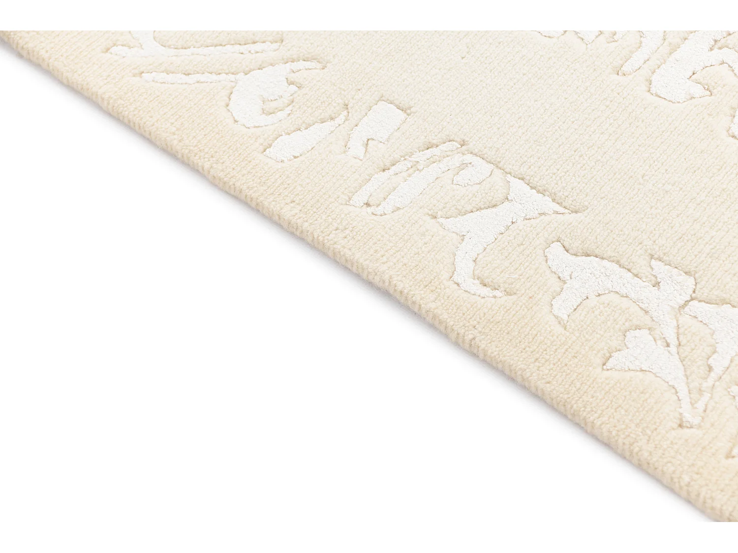 Läufer-Wollteppich 79x305 Beige Darya