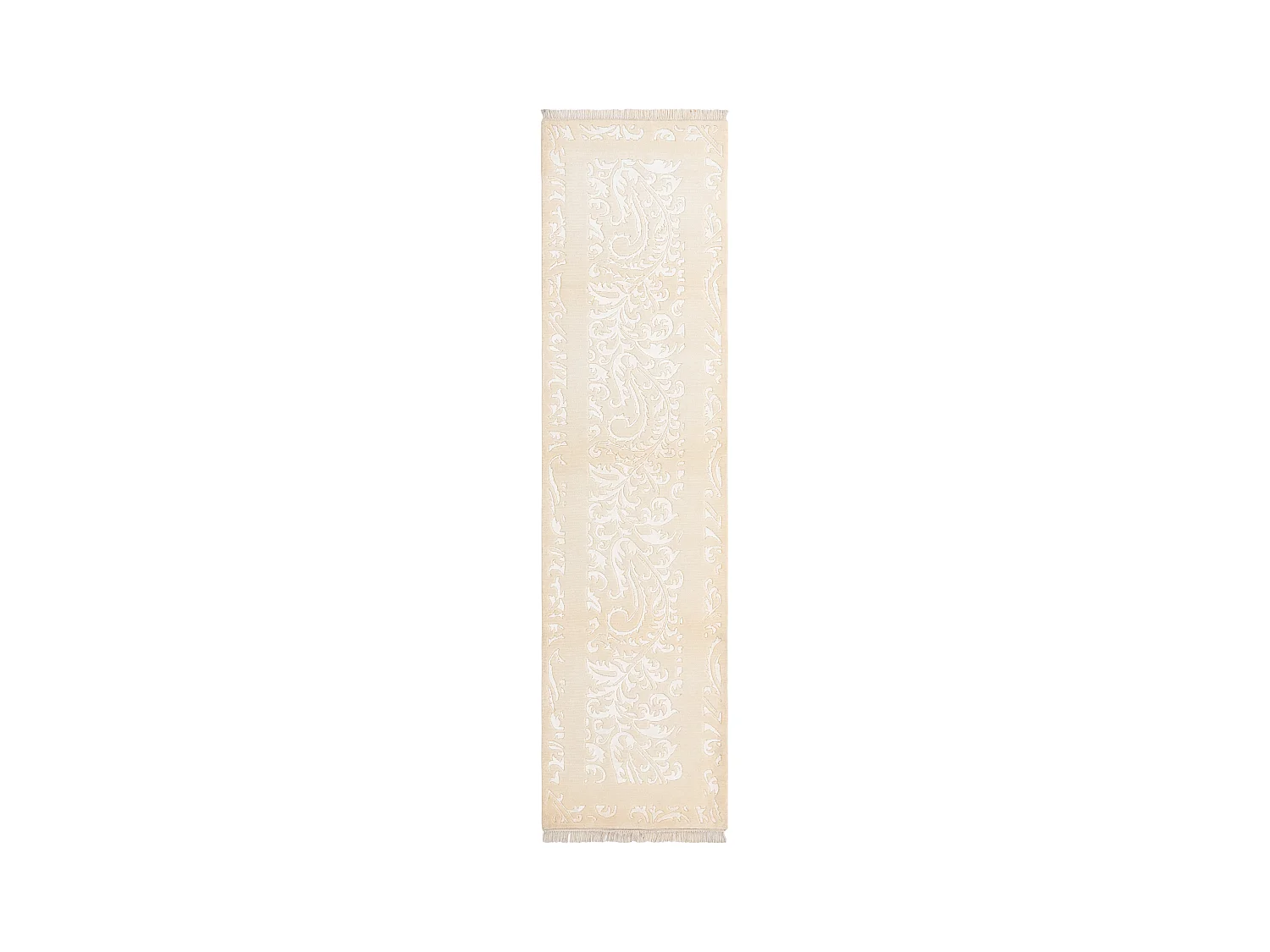 Tappeto per corridoio in lana 79x305 beige Darya
