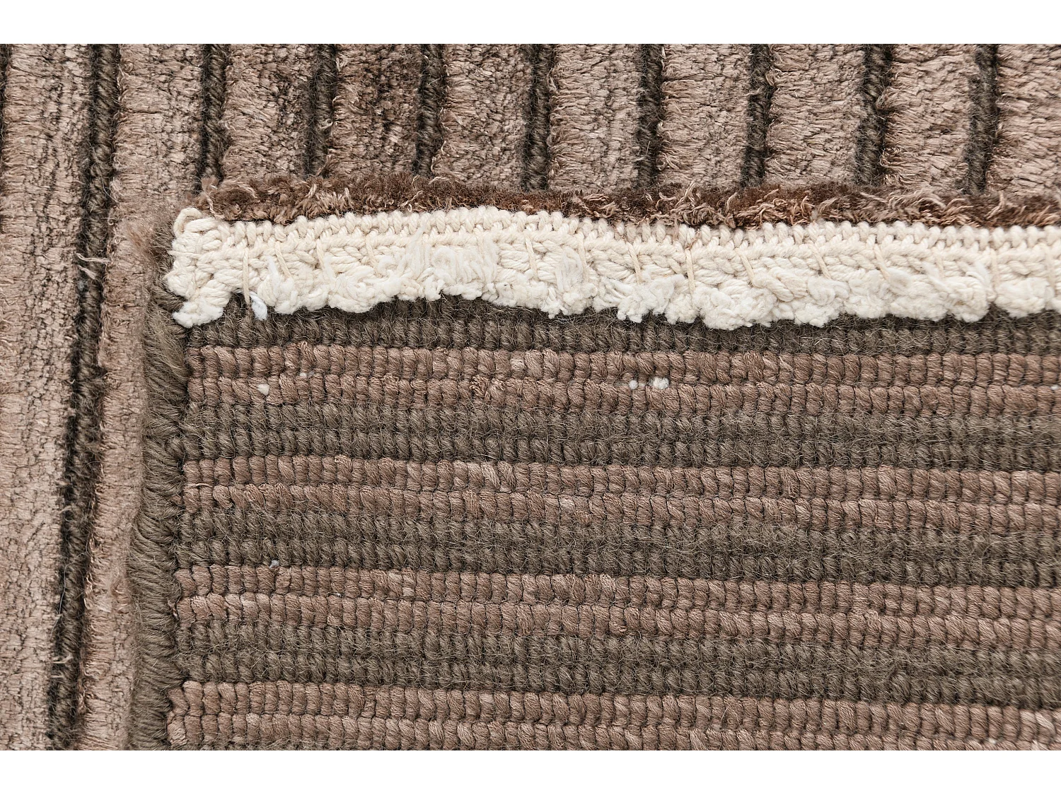 Tapis de laine 119x178 brun Darya