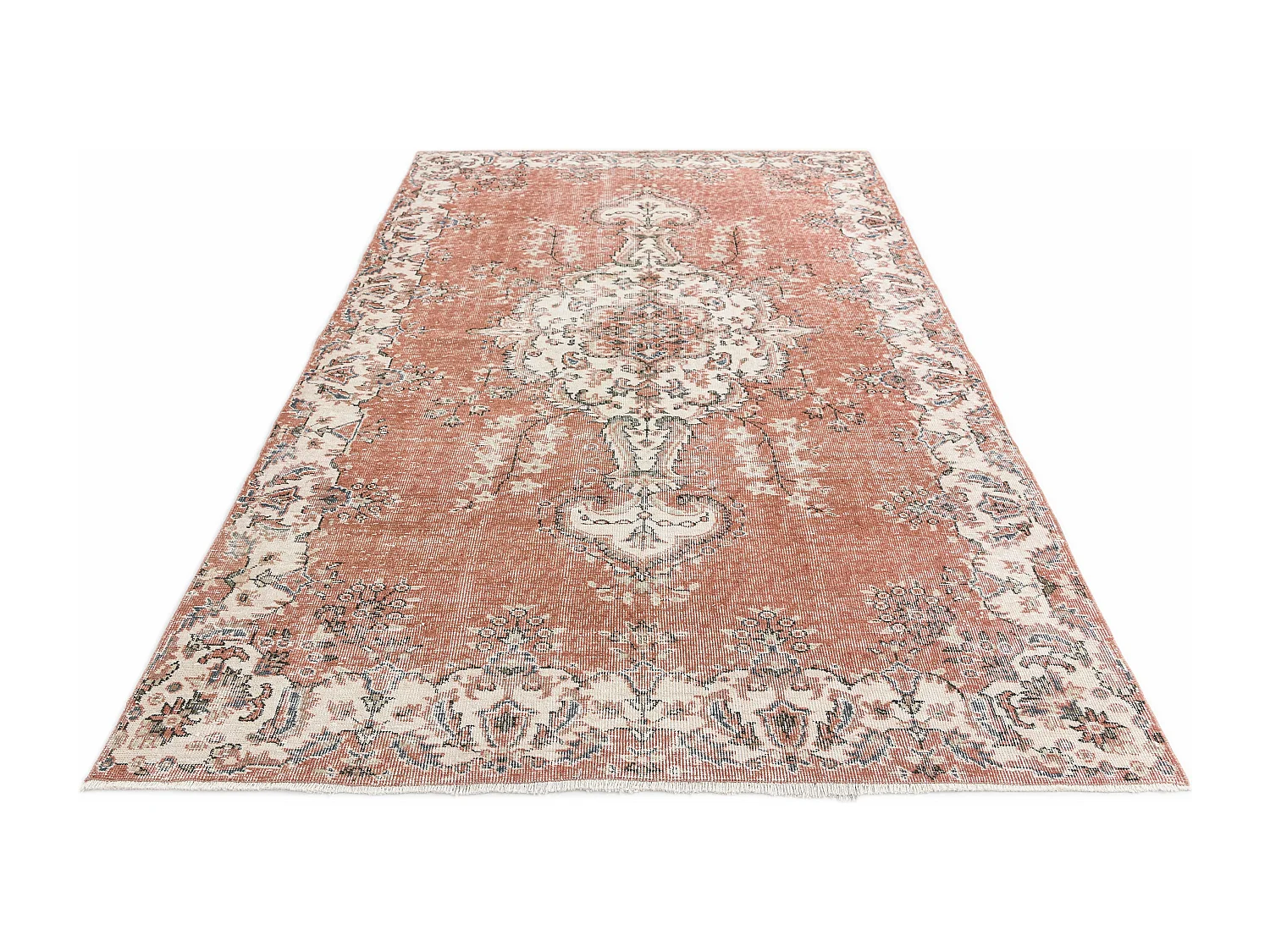 Tappeto in lana 168x292 marrone Ultra Vintage