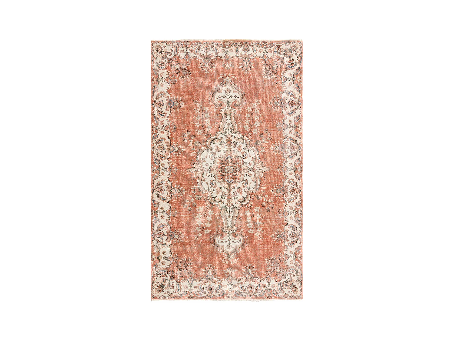 Tapis de laine 168x292 brun Ultra Vintage