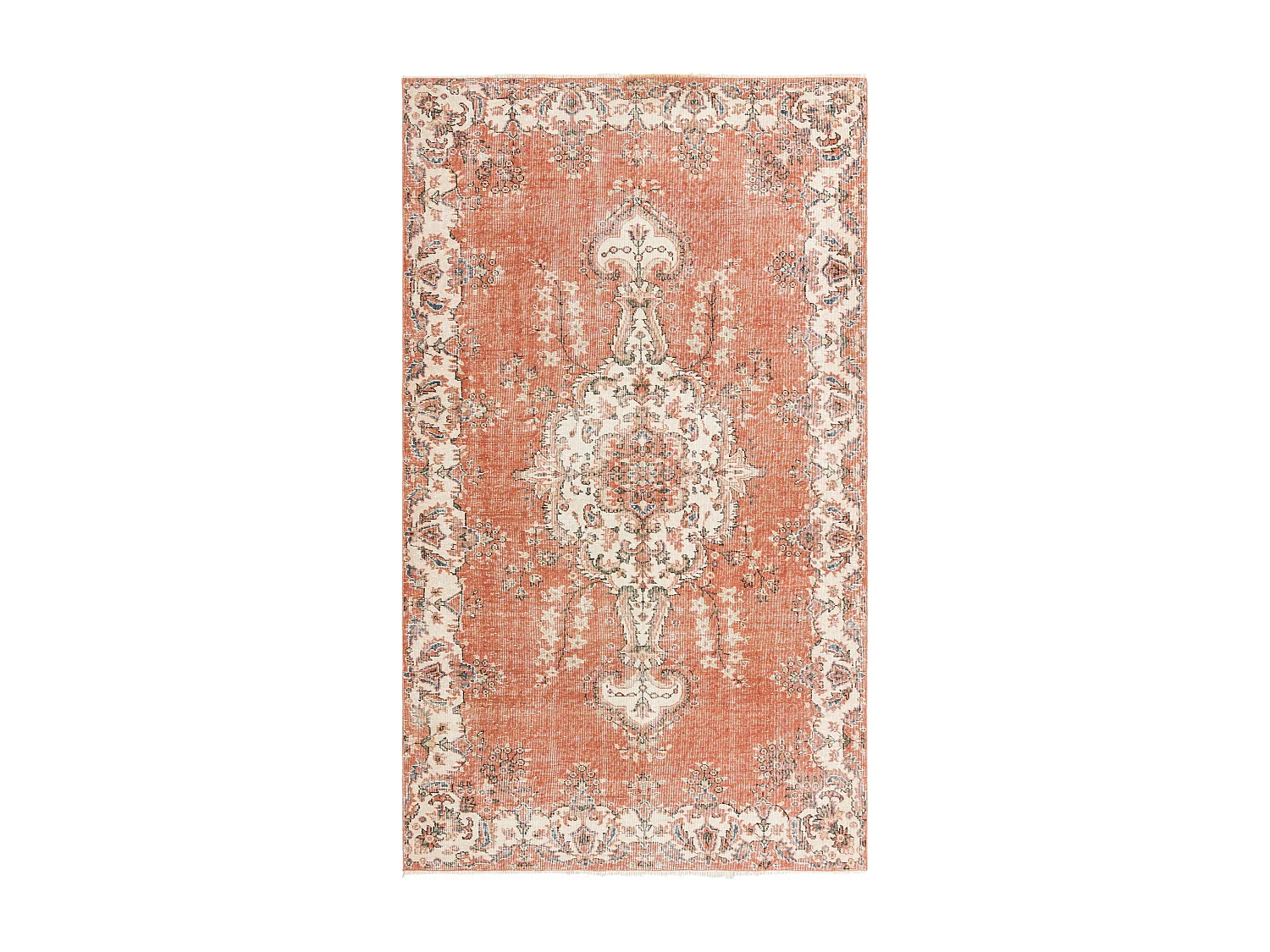 Tapis de laine 168x292 brun Ultra Vintage