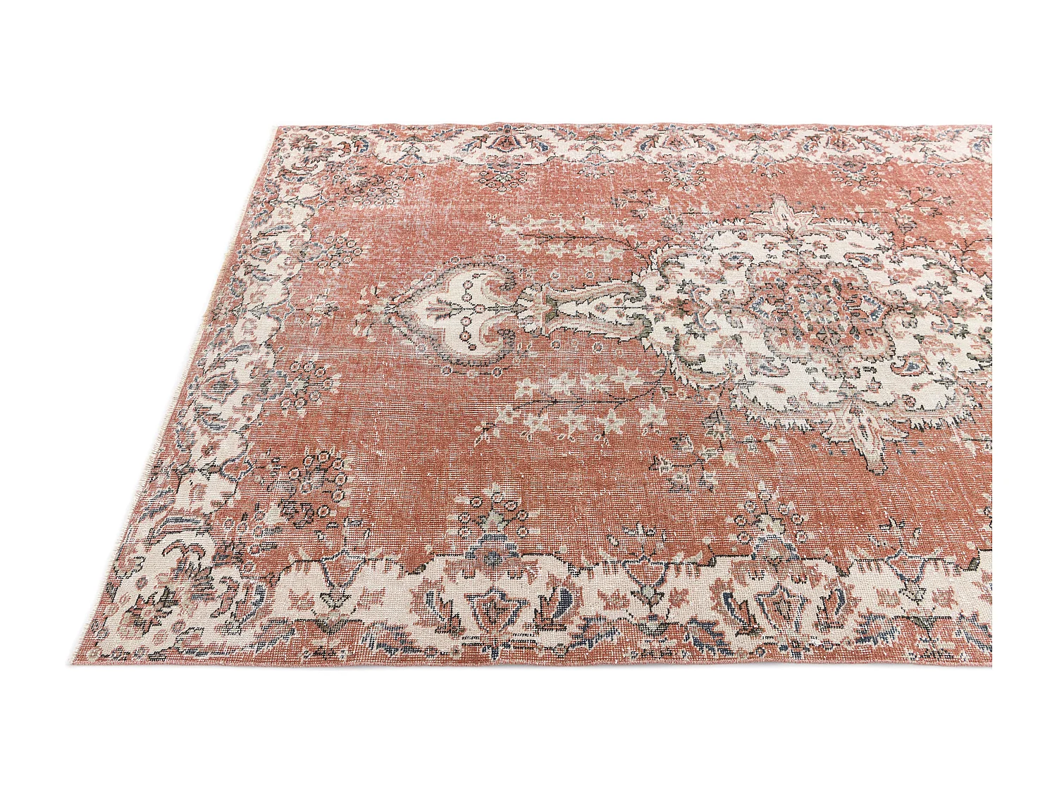 Tapis de laine 168x292 brun Ultra Vintage