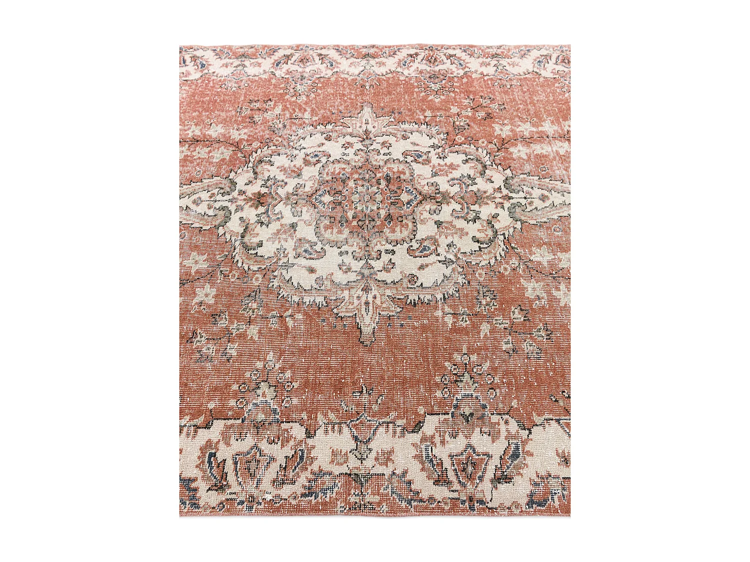 Tapis de laine 168x292 brun Ultra Vintage