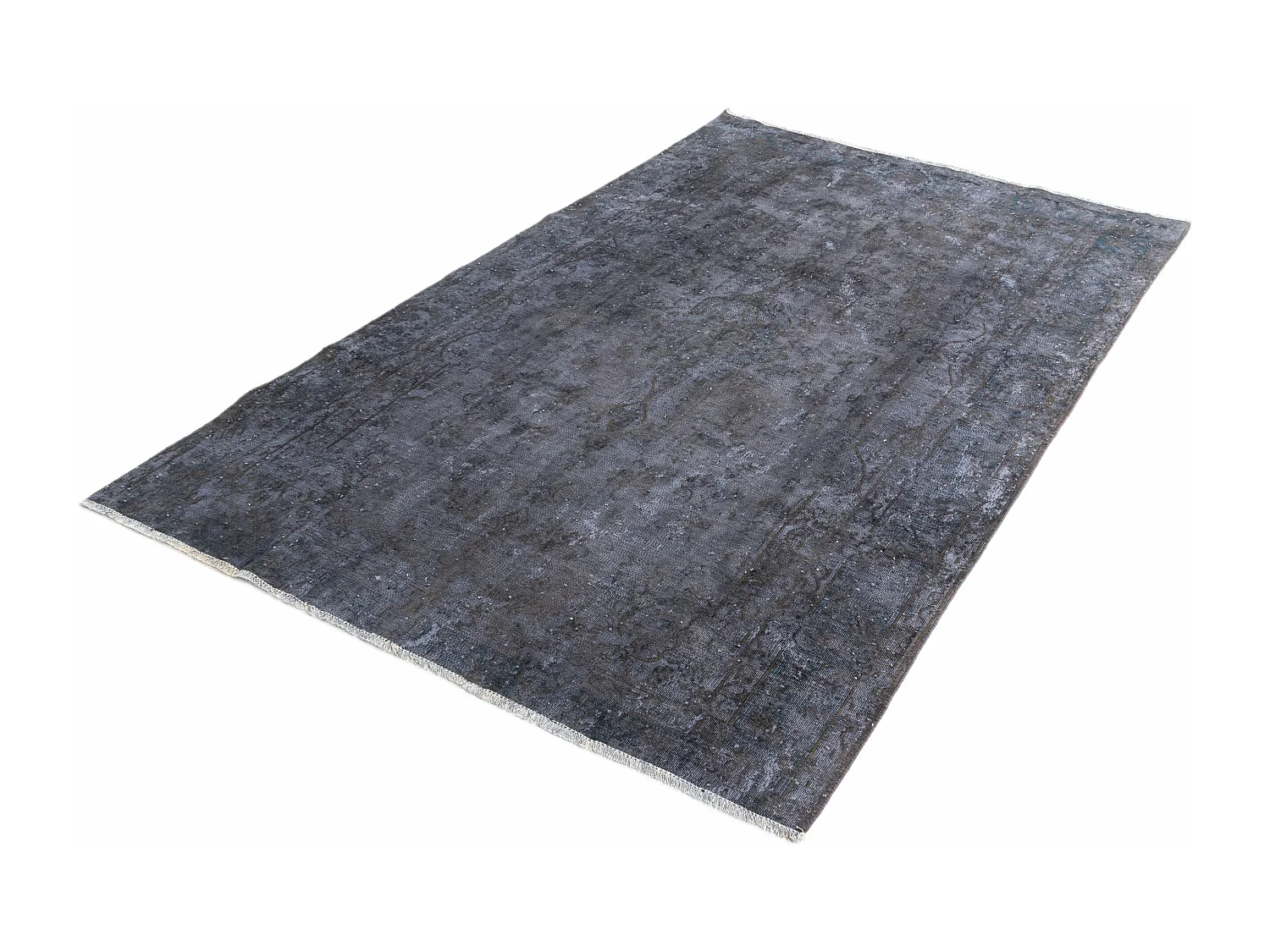 Wollteppich 168x255 Grau Vintage Royal