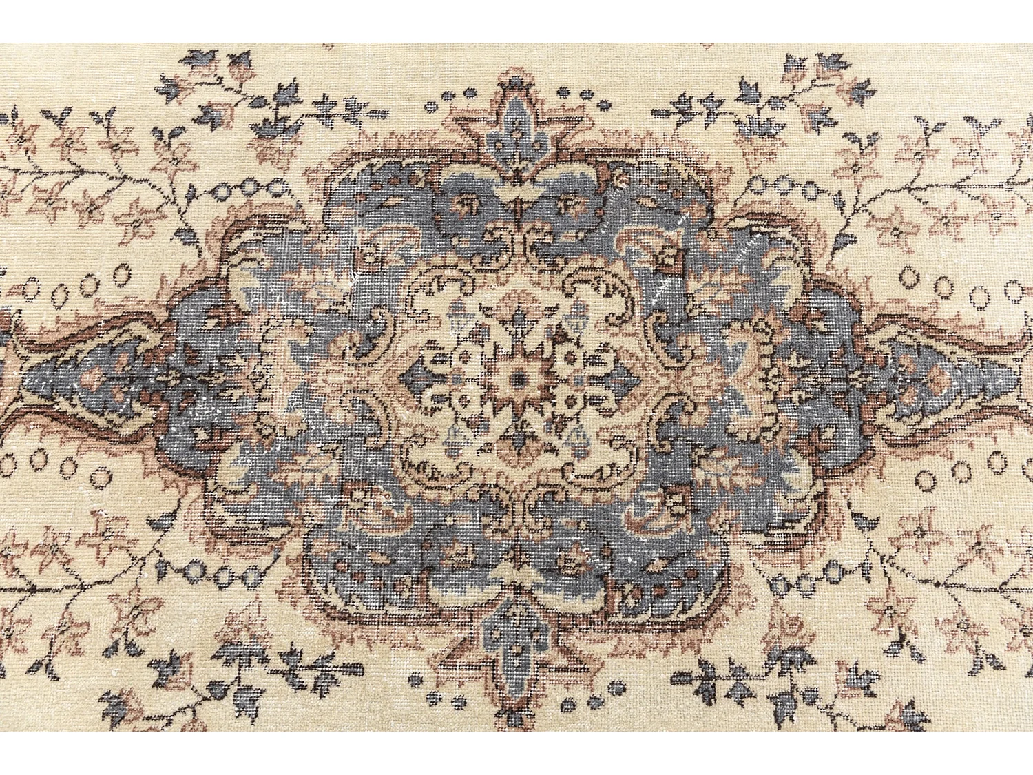 Tapis de laine 163x267 beige Ultra Vintage