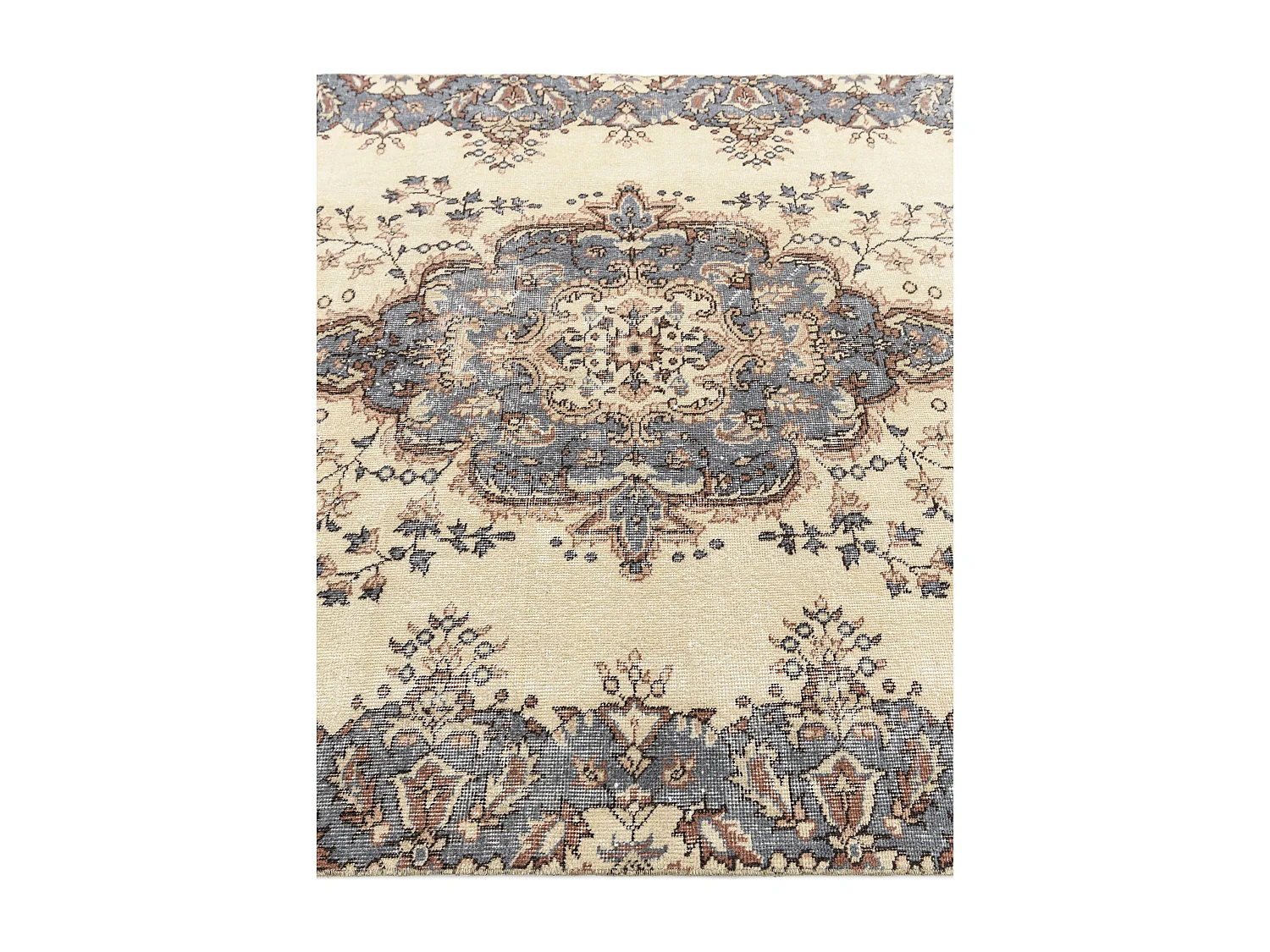 Tapis de laine 163x267 beige Ultra Vintage