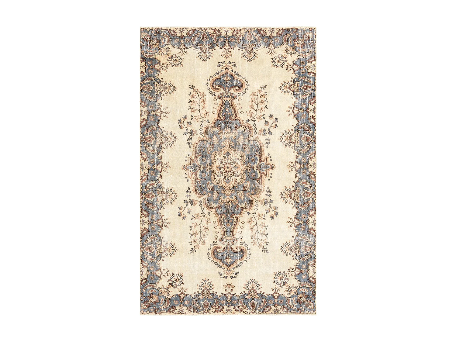 Tapis de laine 163x267 beige Ultra Vintage