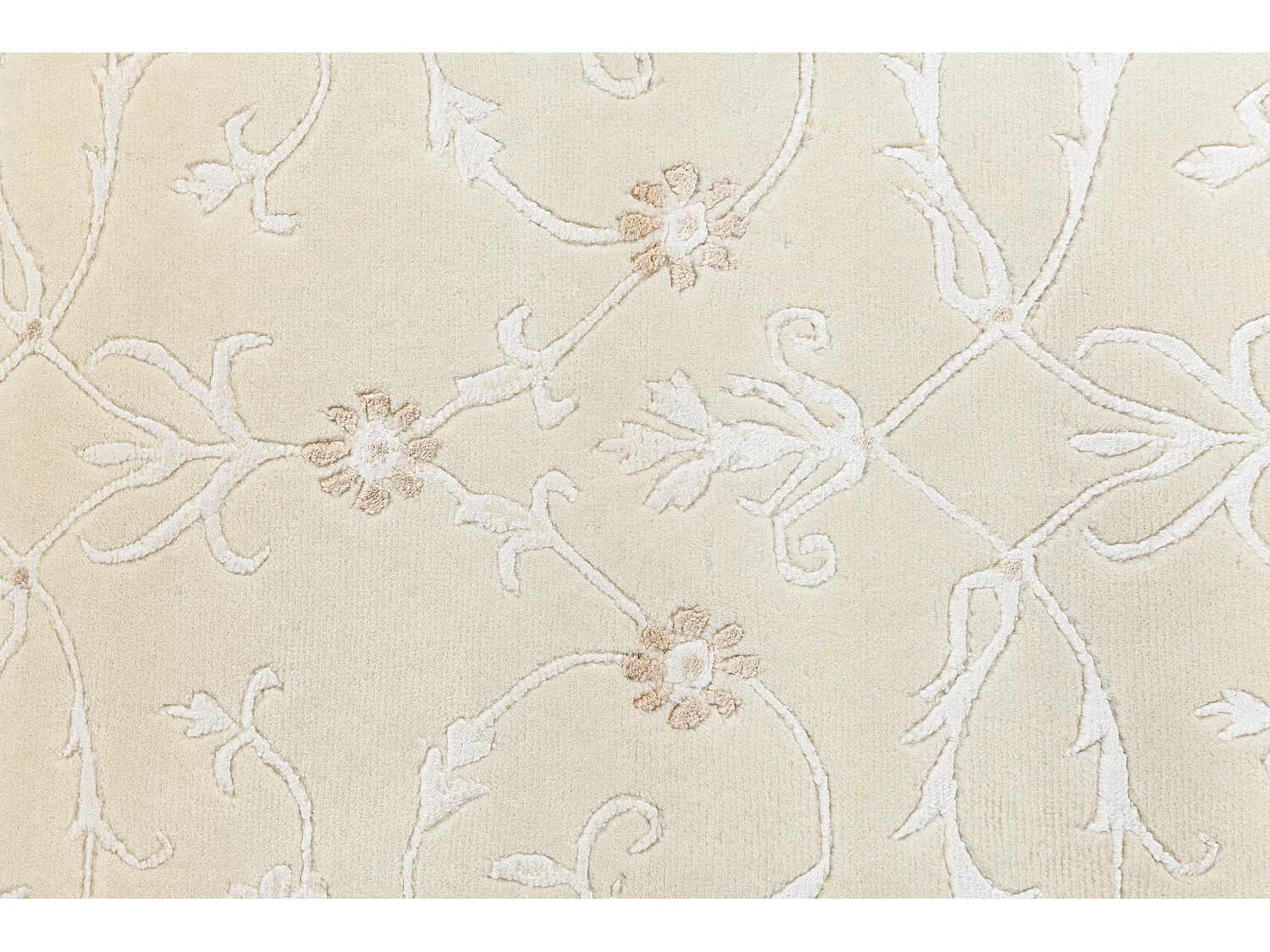 Tapis de couloir en laine 79x201 beige Darya