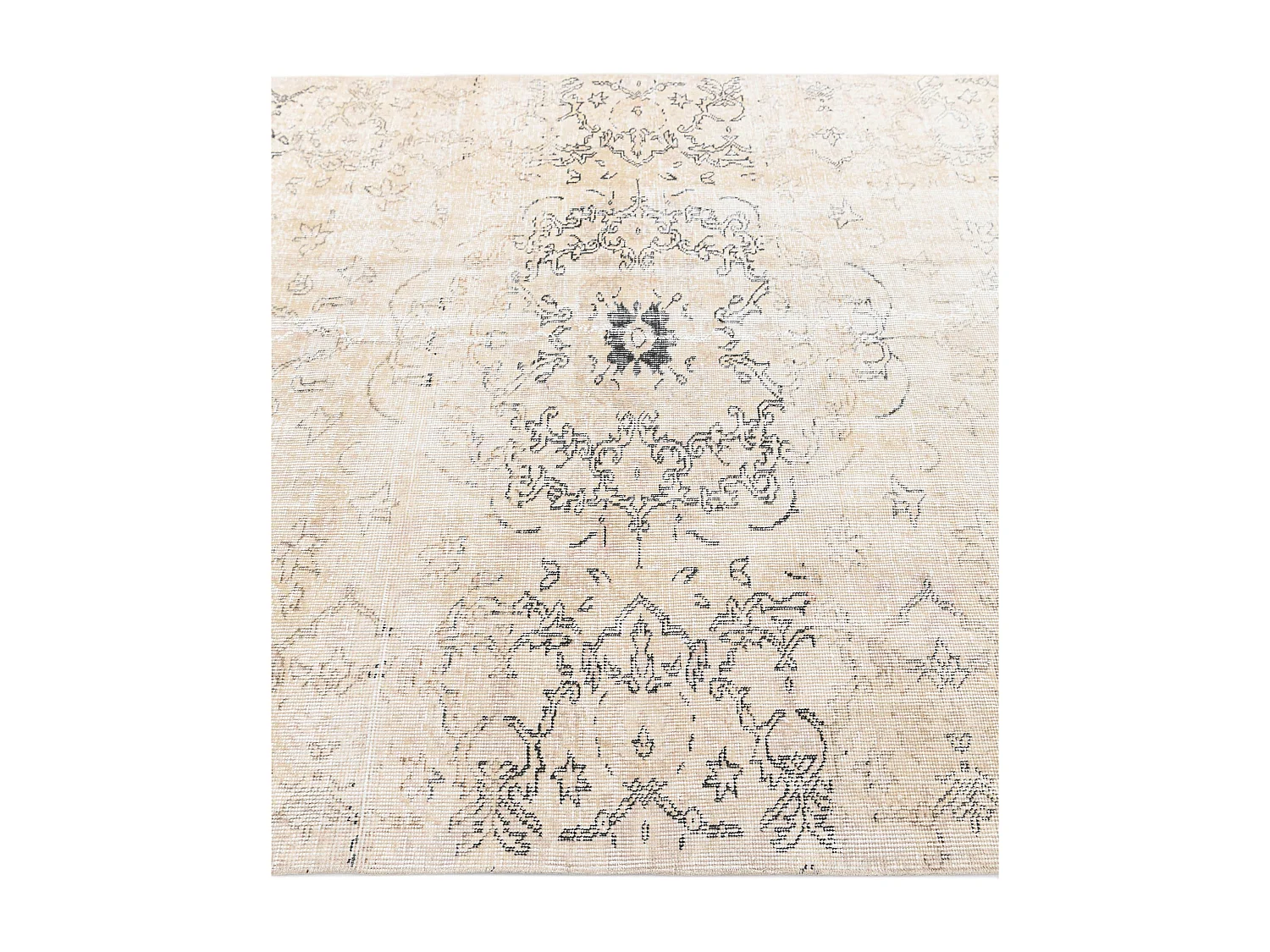 Tapis de laine 165x269 brun Ultra Vintage