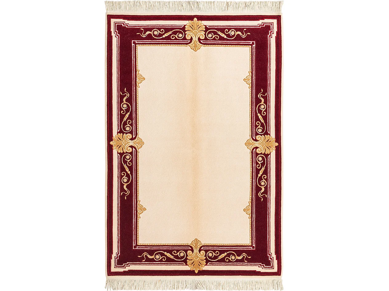 Tapis de laine 122x183 beige Darya