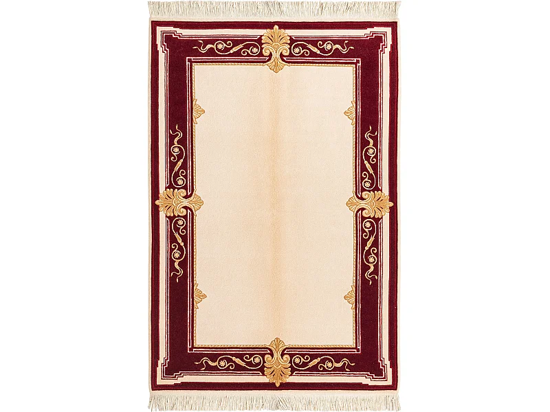 Wollteppich 122x183 Beige Darya