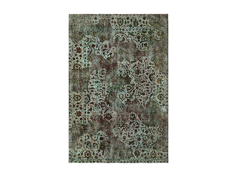 Wollteppich 189x286 Grün Vintage Royal