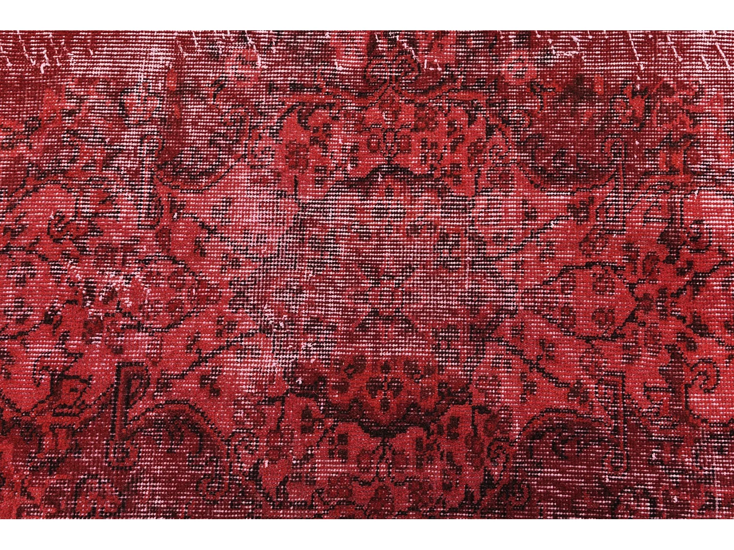 Tapis de laine 165x282 rouge Ultra Vintage