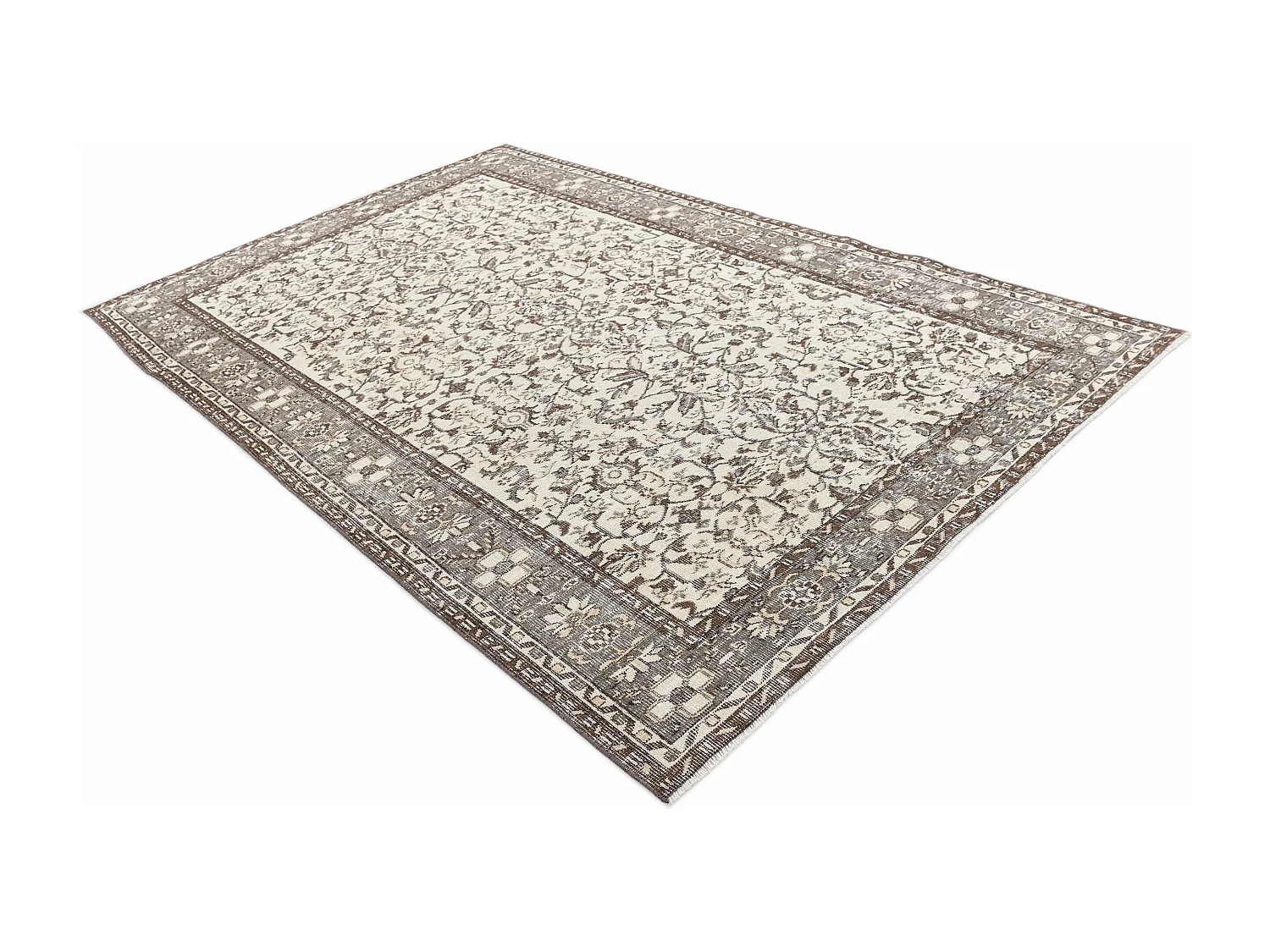 Tapis de laine 175x272 beige Ultra Vintage
