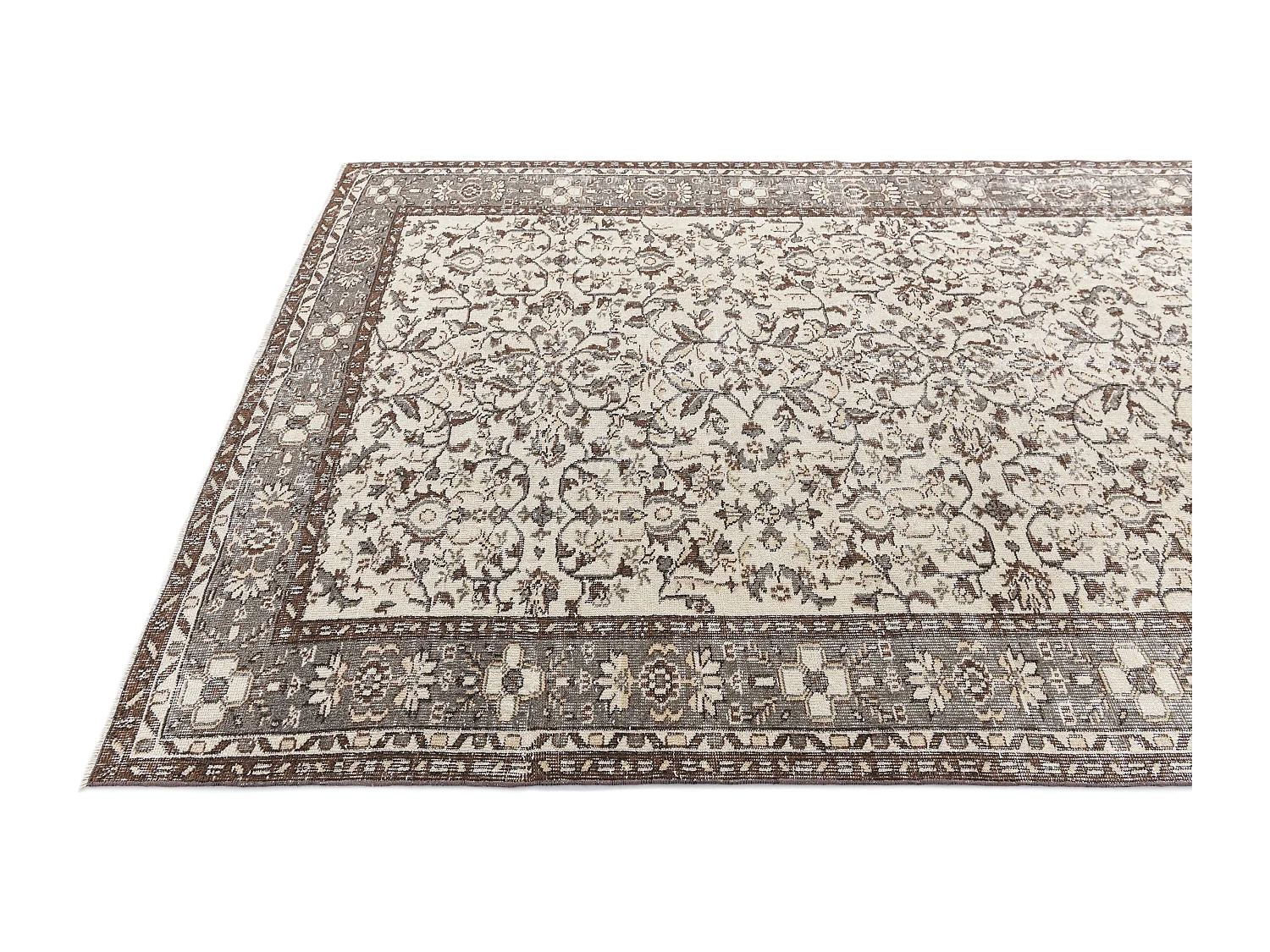 Tapis de laine 175x272 beige Ultra Vintage