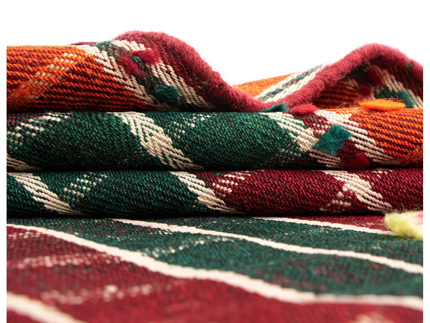 Tapis de laine 150x222 jaune Jajim