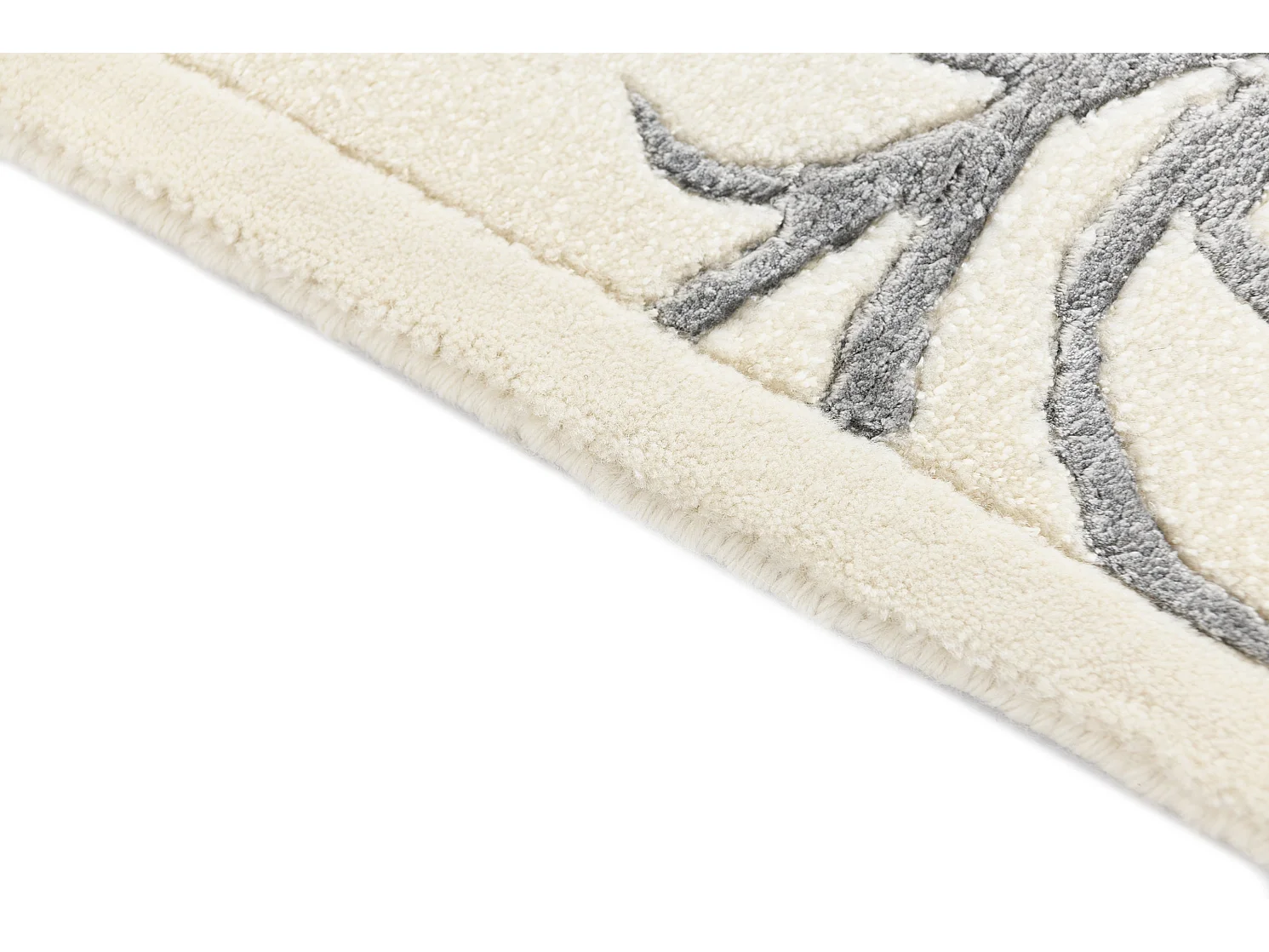 Tapis de couloir en laine 81x196 beige Darya