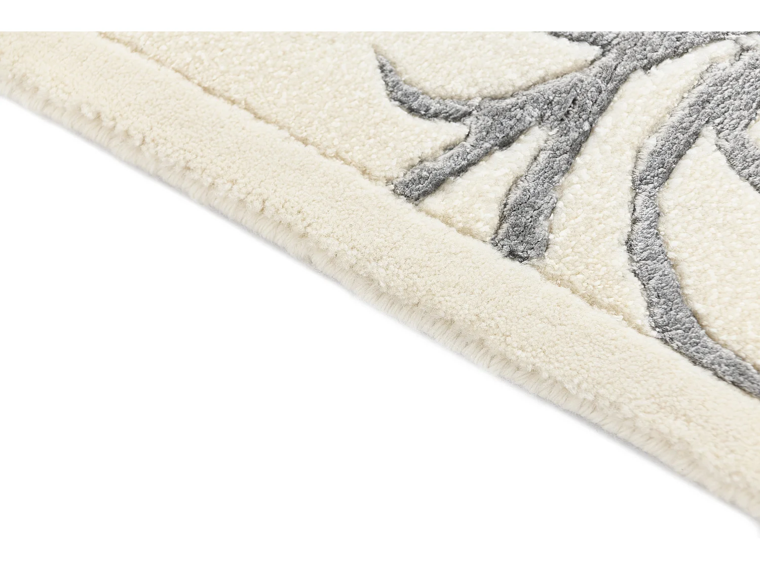 Tapis de couloir en laine 81x196 beige Darya