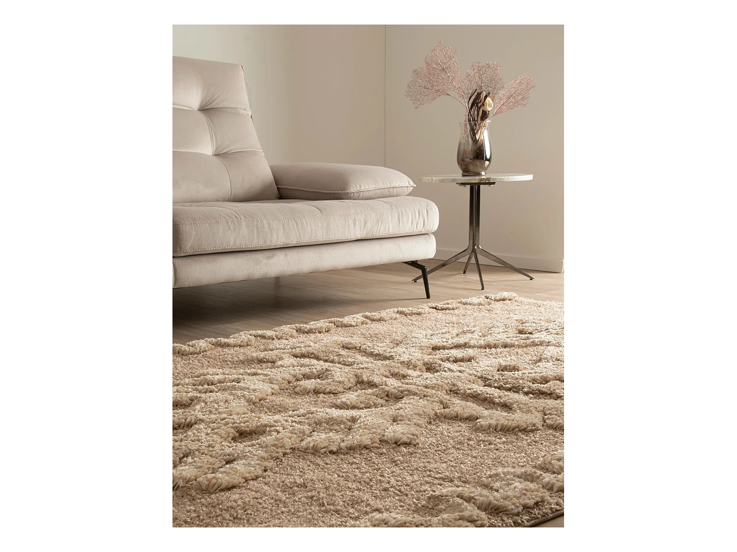 Hoogpolig tapijt 305x240 Bruin Thun Scutum