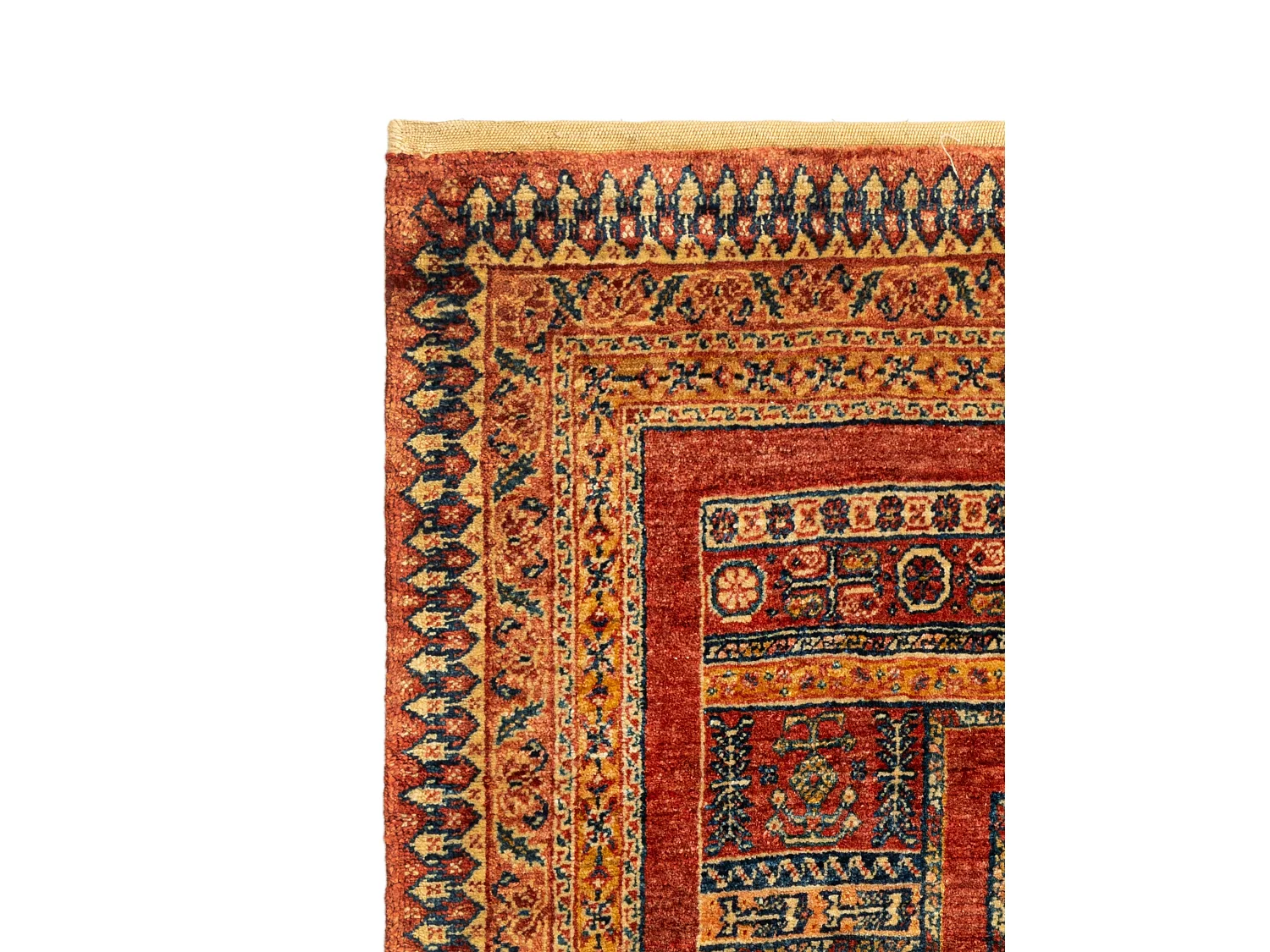 Woltapijt 169x102 Bruin Kashkuli