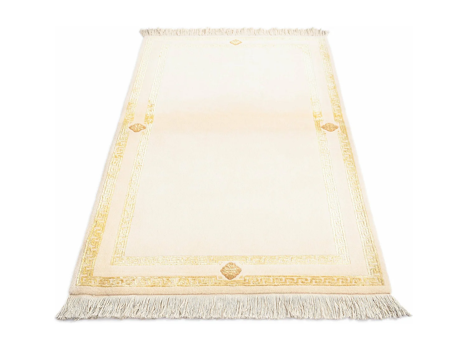 Wollteppich 91x180 Beige Darya