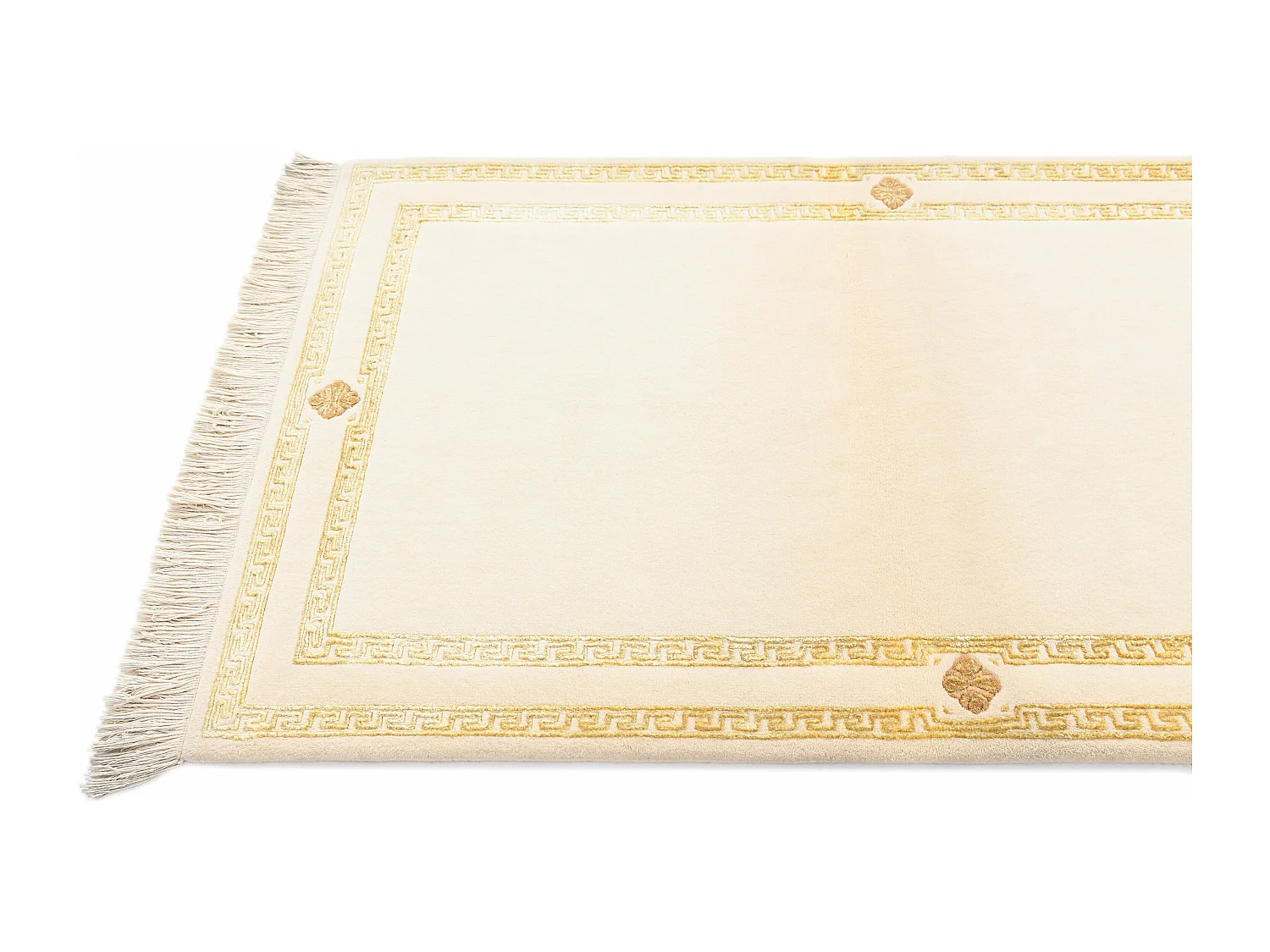Wollteppich 91x180 Beige Darya