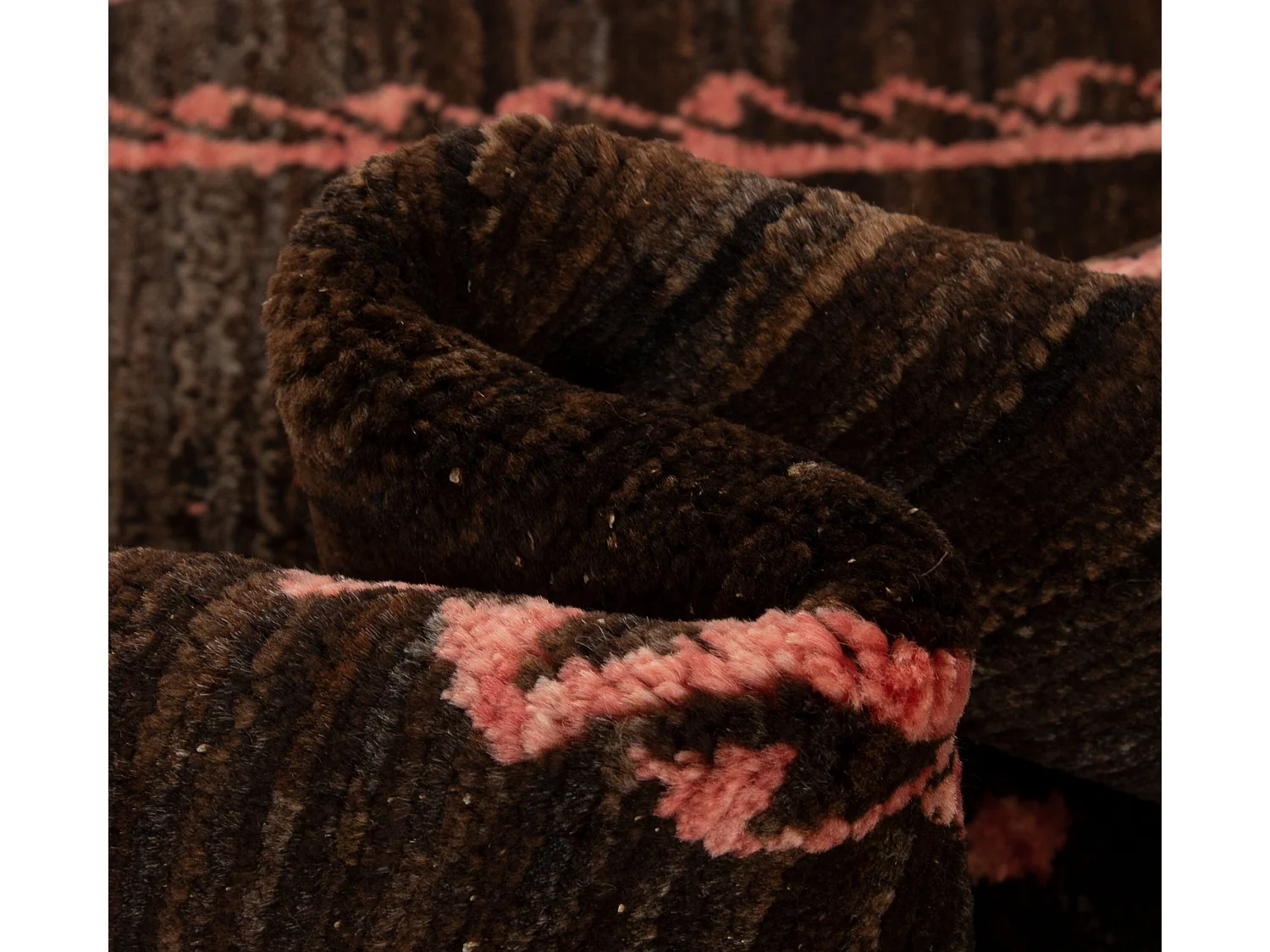 Läufer-Wollteppich 86x119 Orange Kashkuli