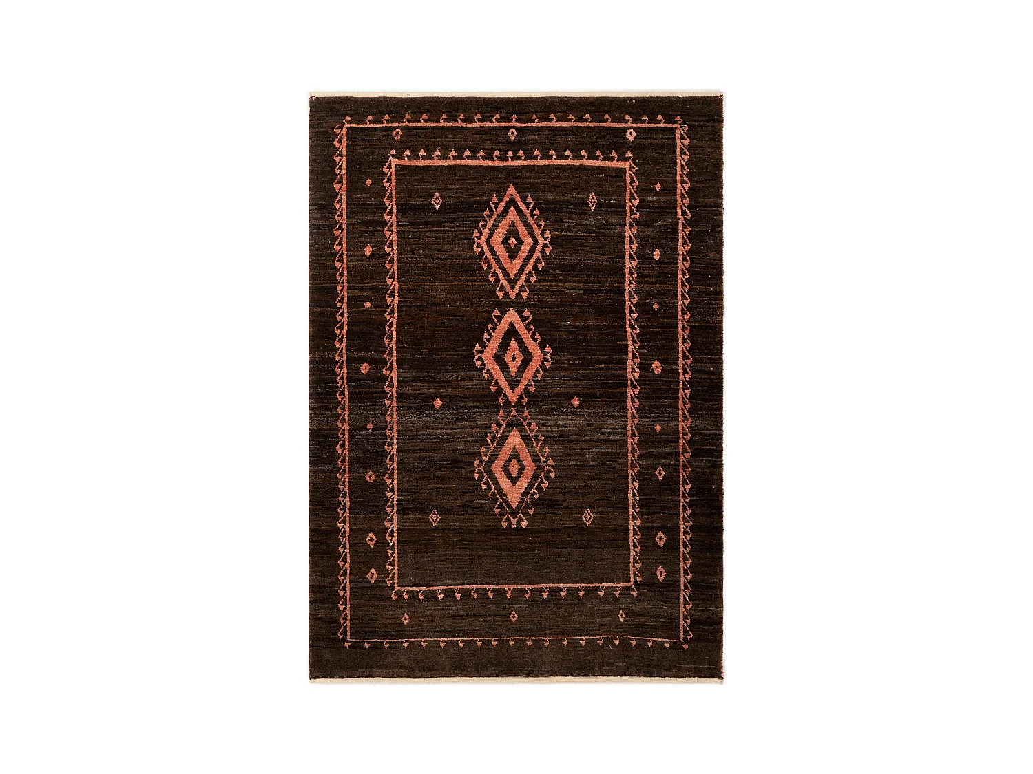 Loper-Woltapijt 119x86 Oranje Kashkuli
