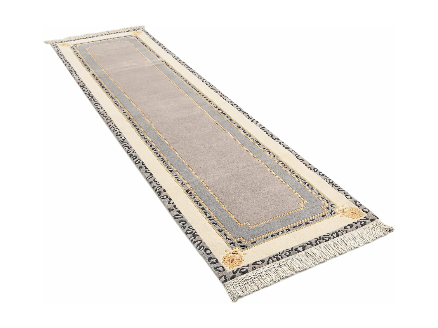 Loper-Woltapijt 302x81 Grijs Darya