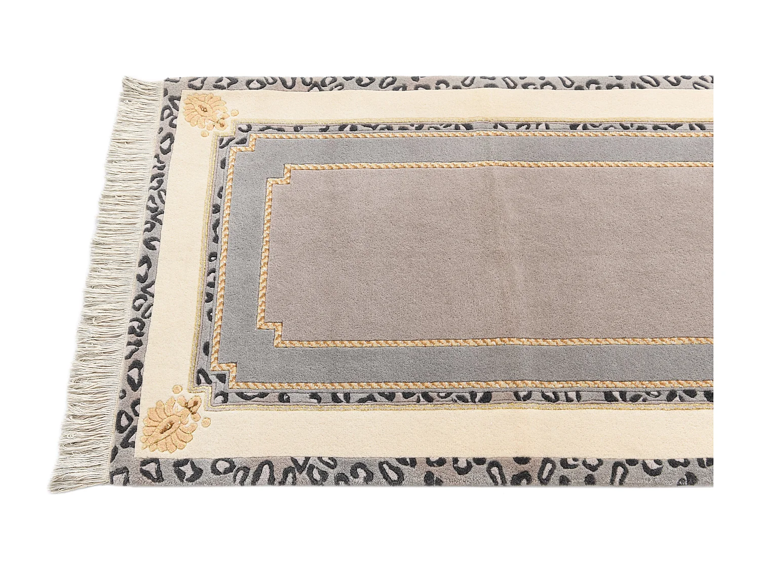 Loper-Woltapijt 302x81 Grijs Darya