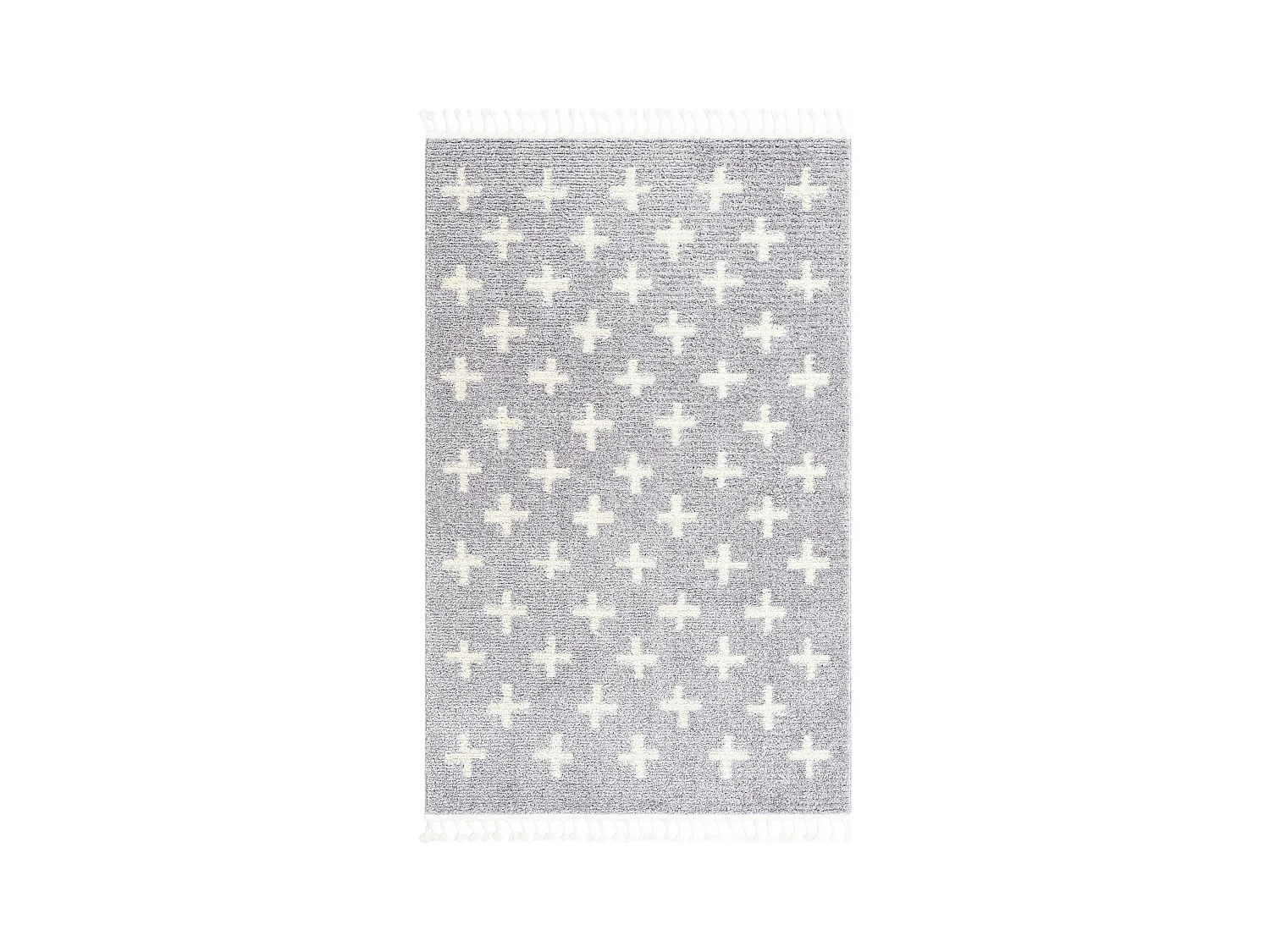Hochflorteppich 125x185 Grau Frauenfeld Rood