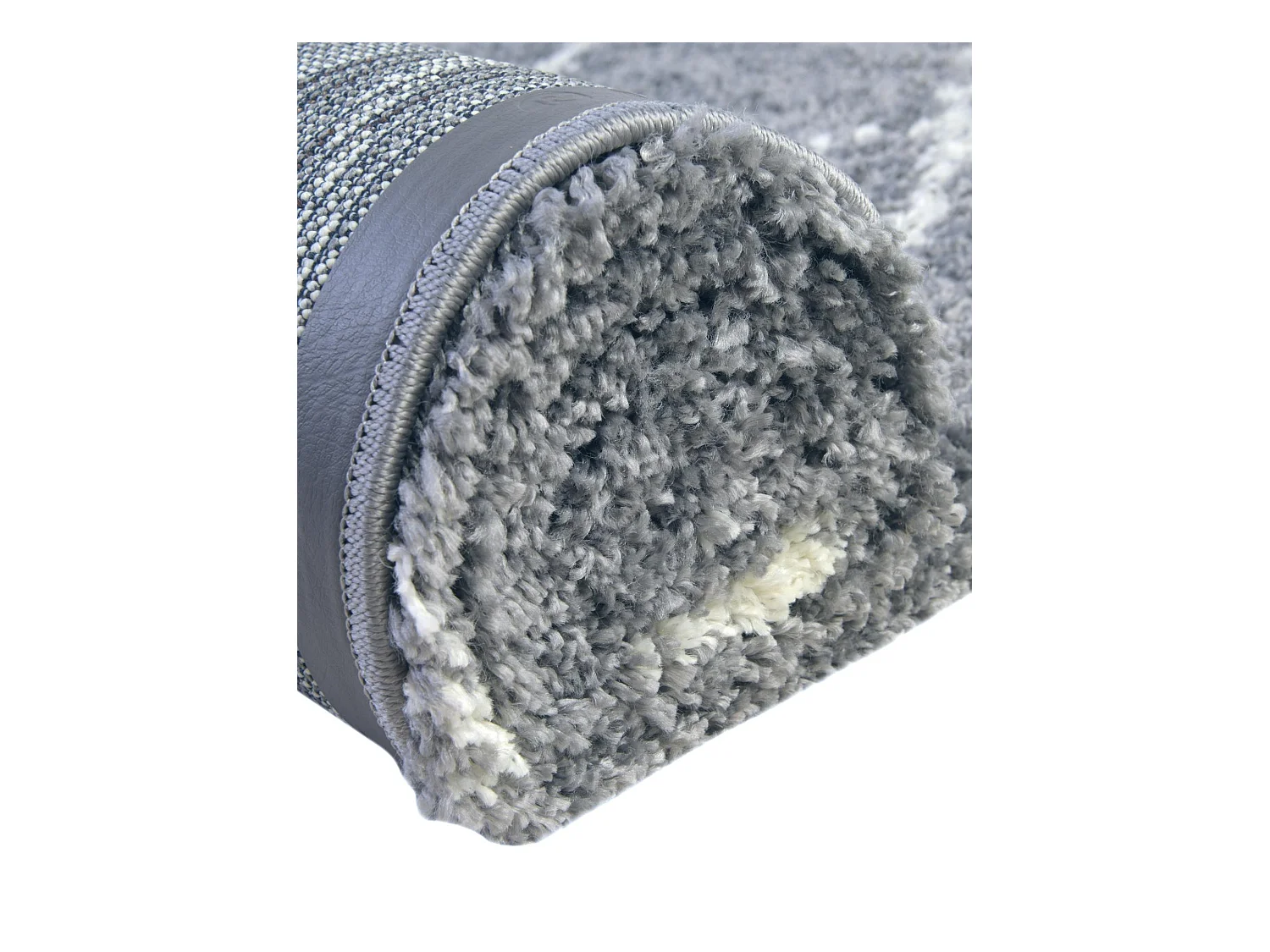 Hoogpolig tapijt 275x185 SteenGrijs Lachen Fence