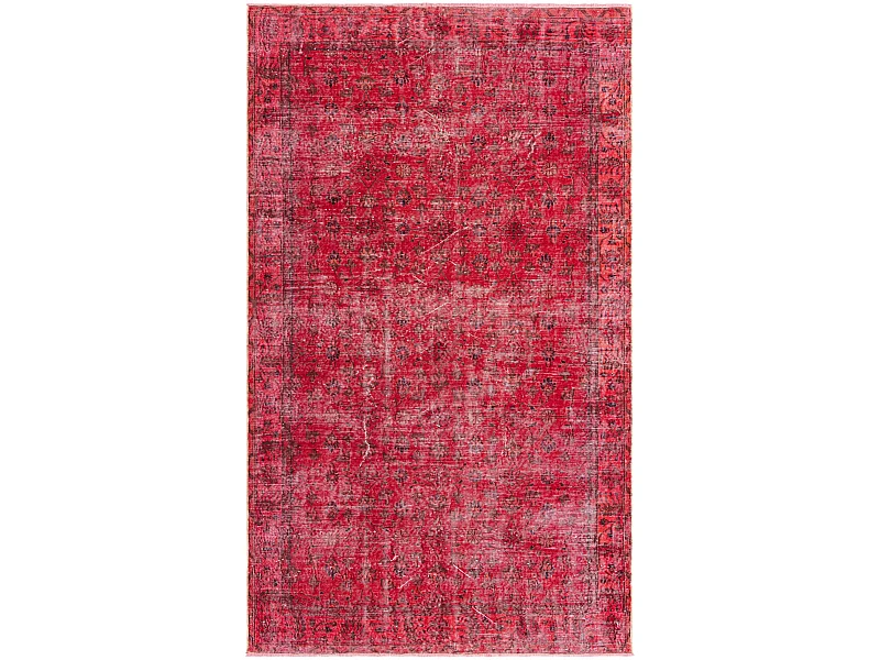 Wollteppich 173x284 Rot Ultra Vintage