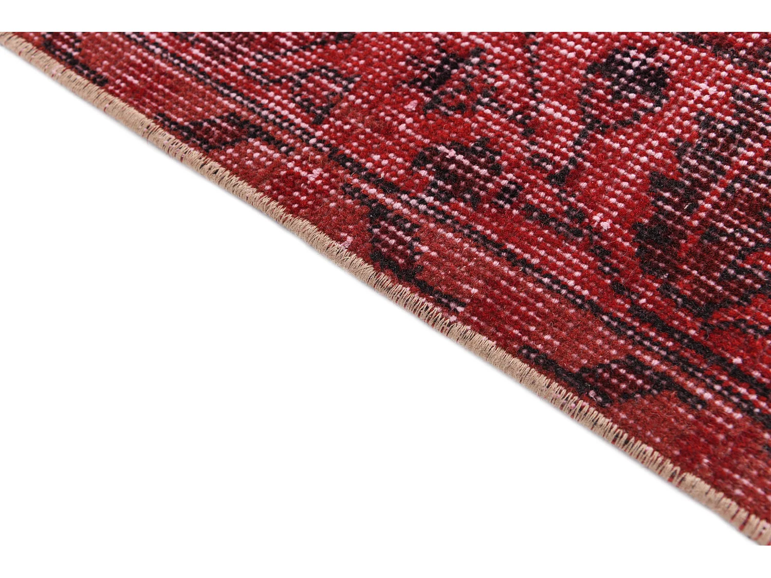 Wollteppich 173x284 Rot Ultra Vintage