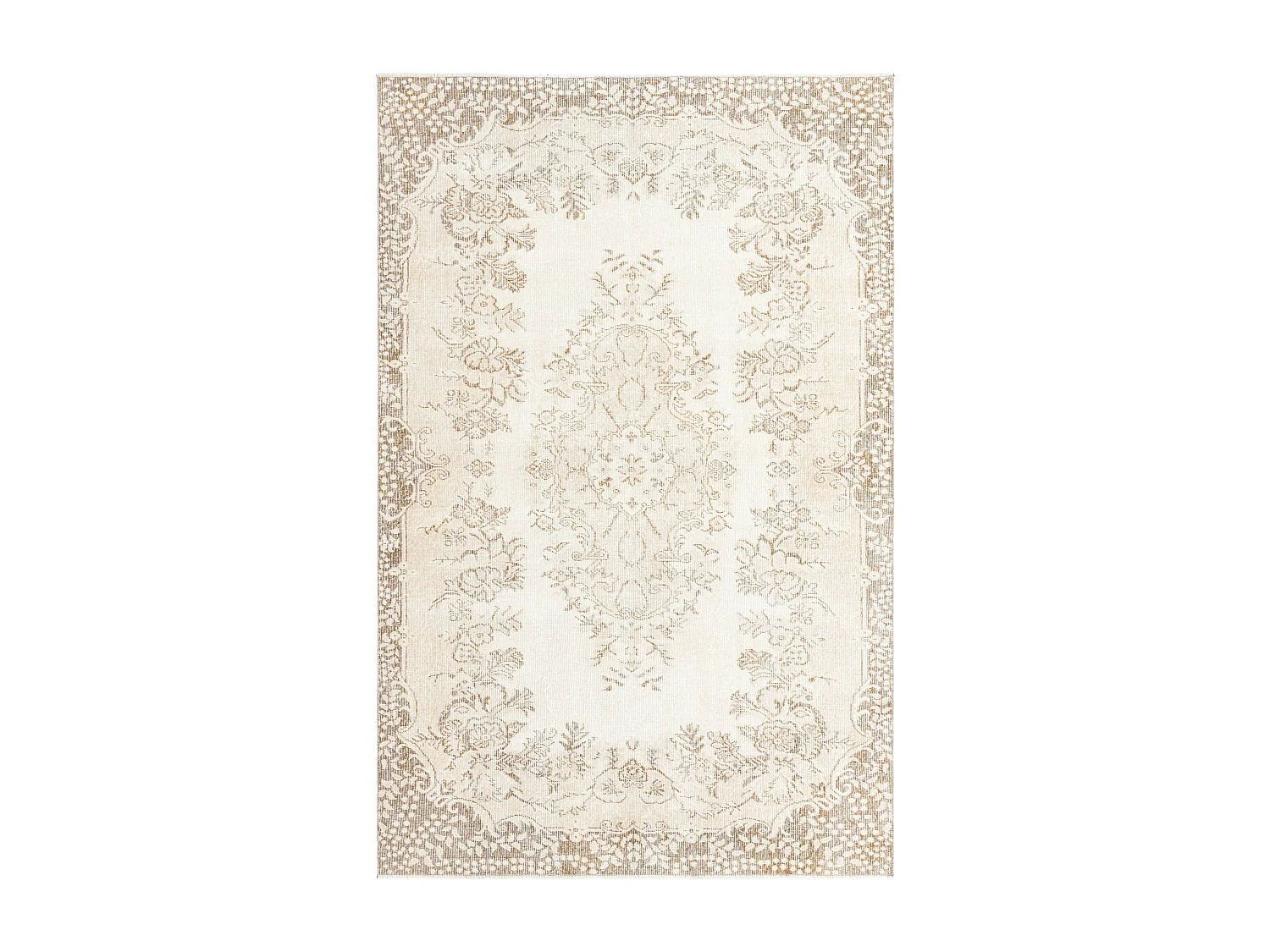 Tappeto in lana 173x269 beige Ultra Vintage