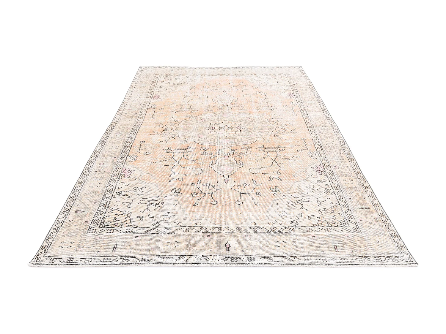 Tapis de laine 178x277 beige Ultra Vintage