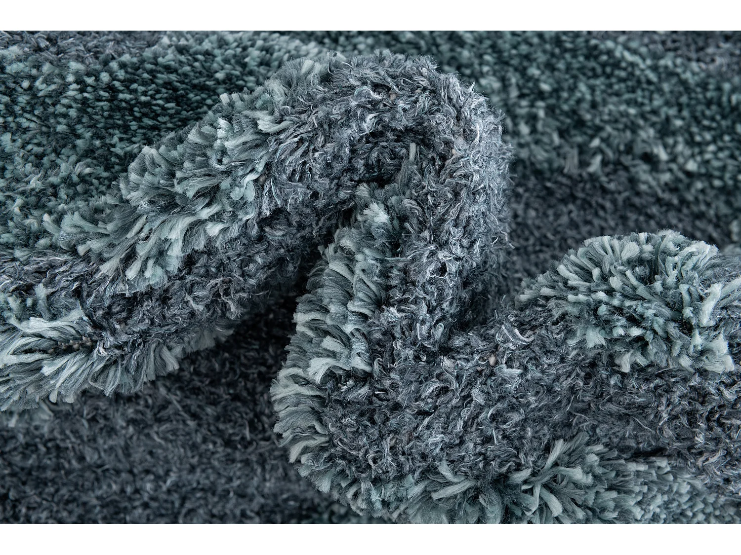 Tapis shaggy 240x305 Bleu Thun Arbor