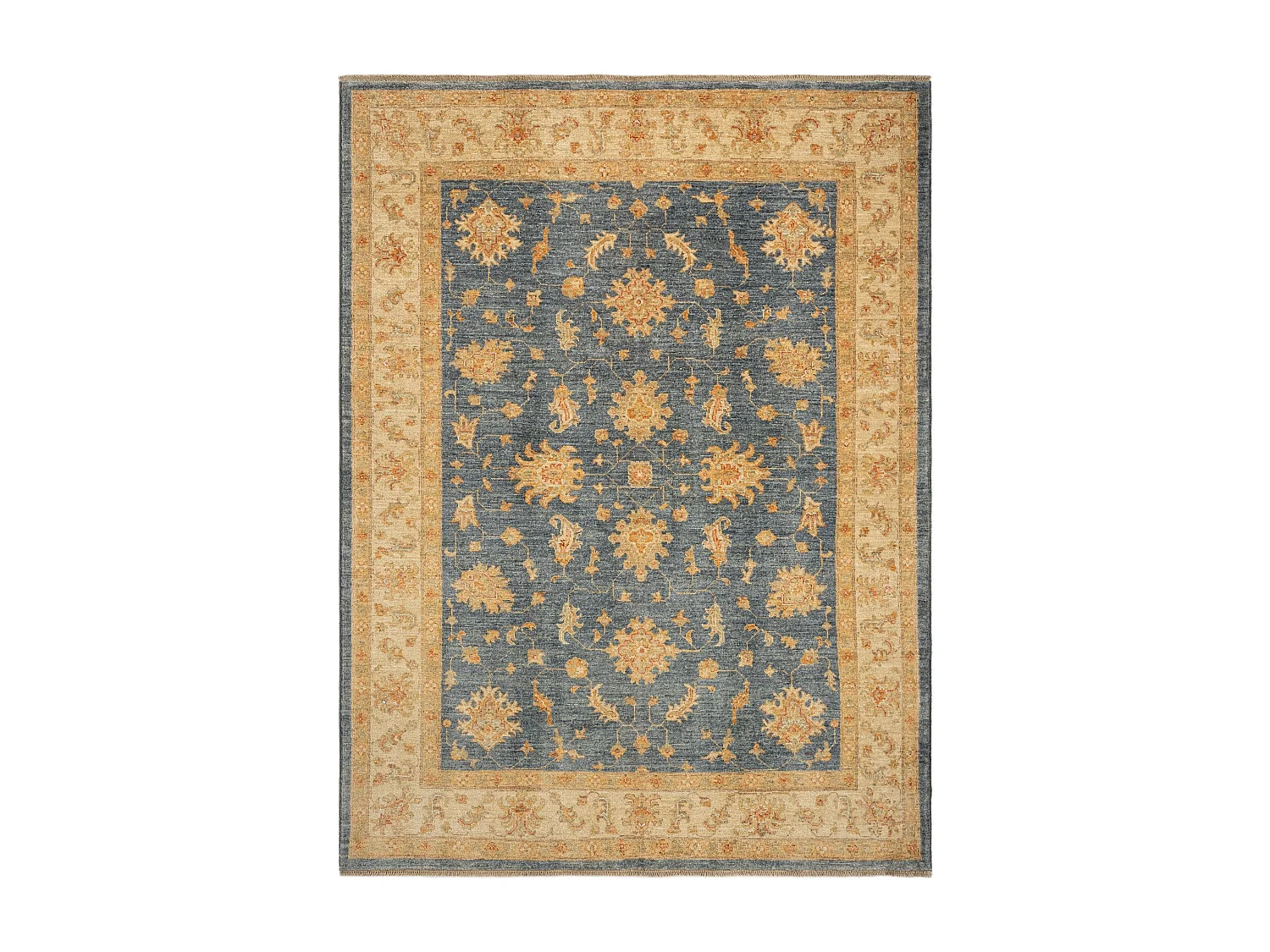 Tappeto in lana 171x225 Blu Kaizar