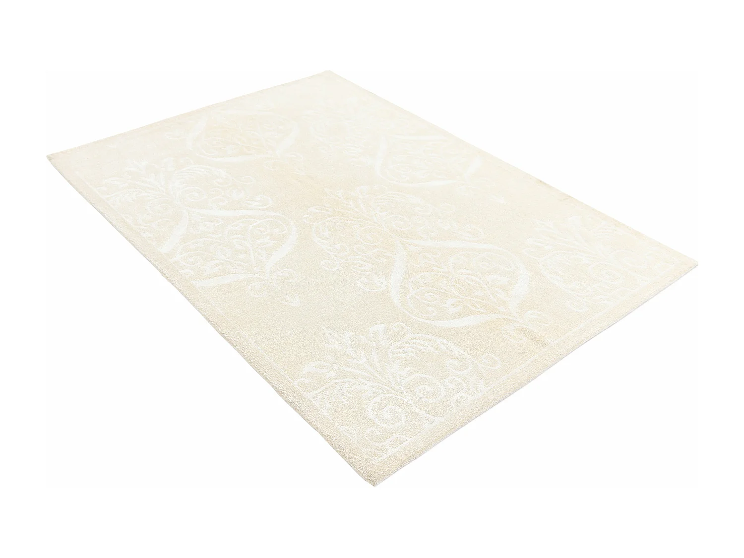 Wollteppich 127x180 Beige Darya