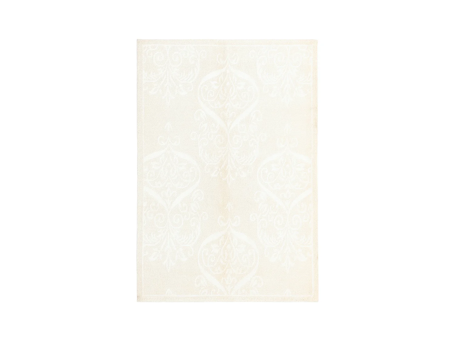 Tapis de laine 127x180 beige Darya