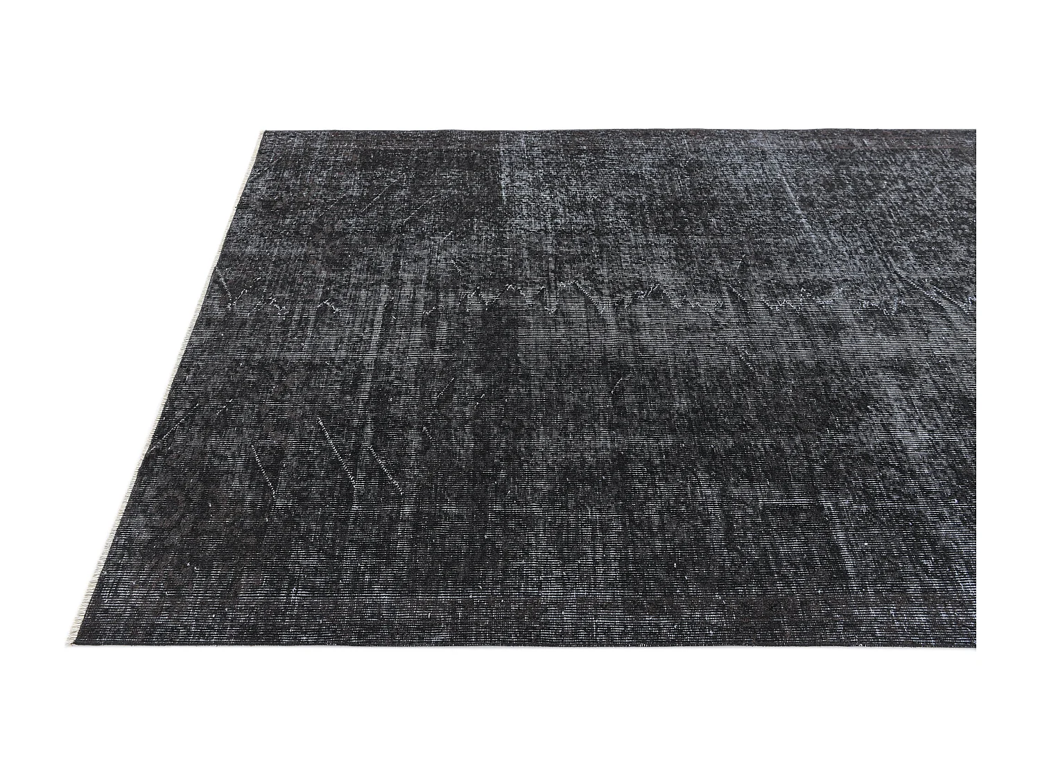 Tappeto in lana 152x221 nero Ultra Vintage